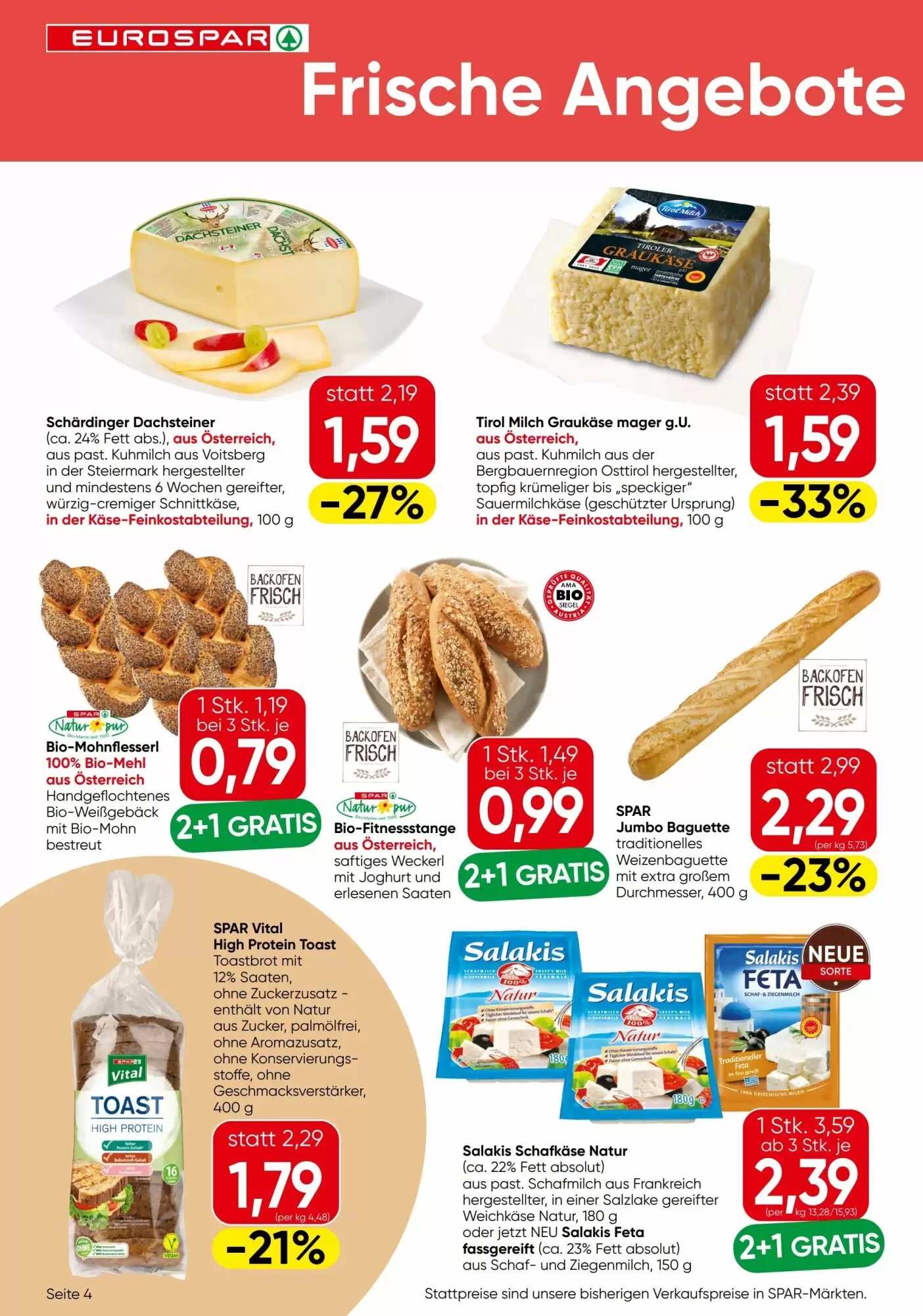Eurospar Flugblatt (ab 18.06.2026) - Angebote und Prospekt - Seite 4