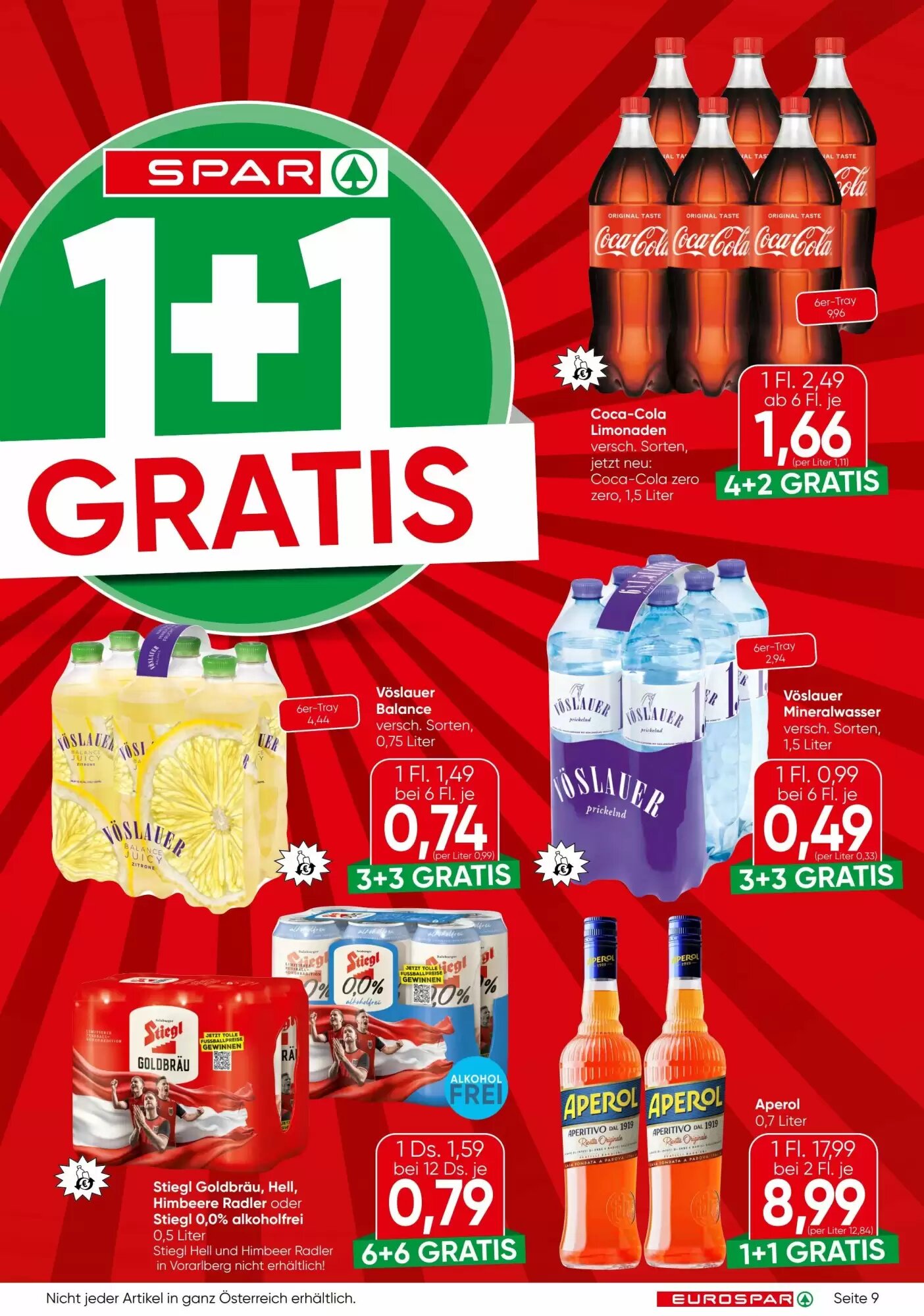 Eurospar Flugblatt (ab 18.06.2026) - Angebote und Prospekt - Seite 9