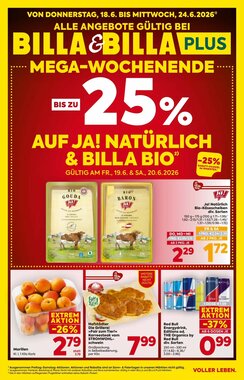 Billa Flugblatt (ab 18.06.2026) - Angebote und Prospekt