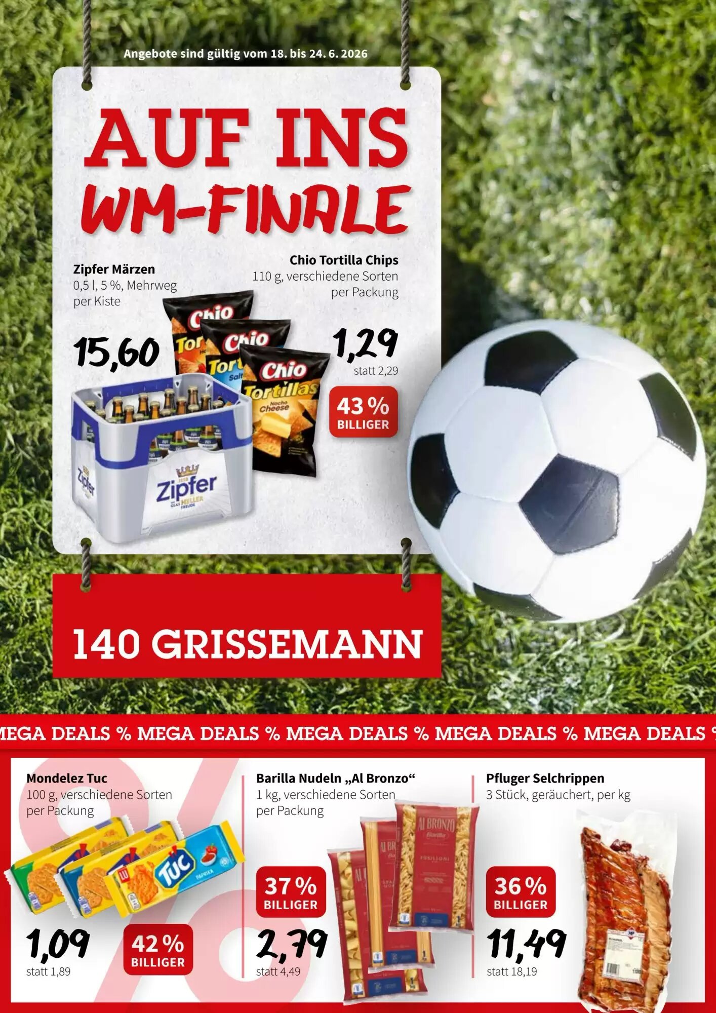 Eurogast Grissemann Flugblatt (ab 18.06.2026) - Angebote und Prospekt - Seite 1