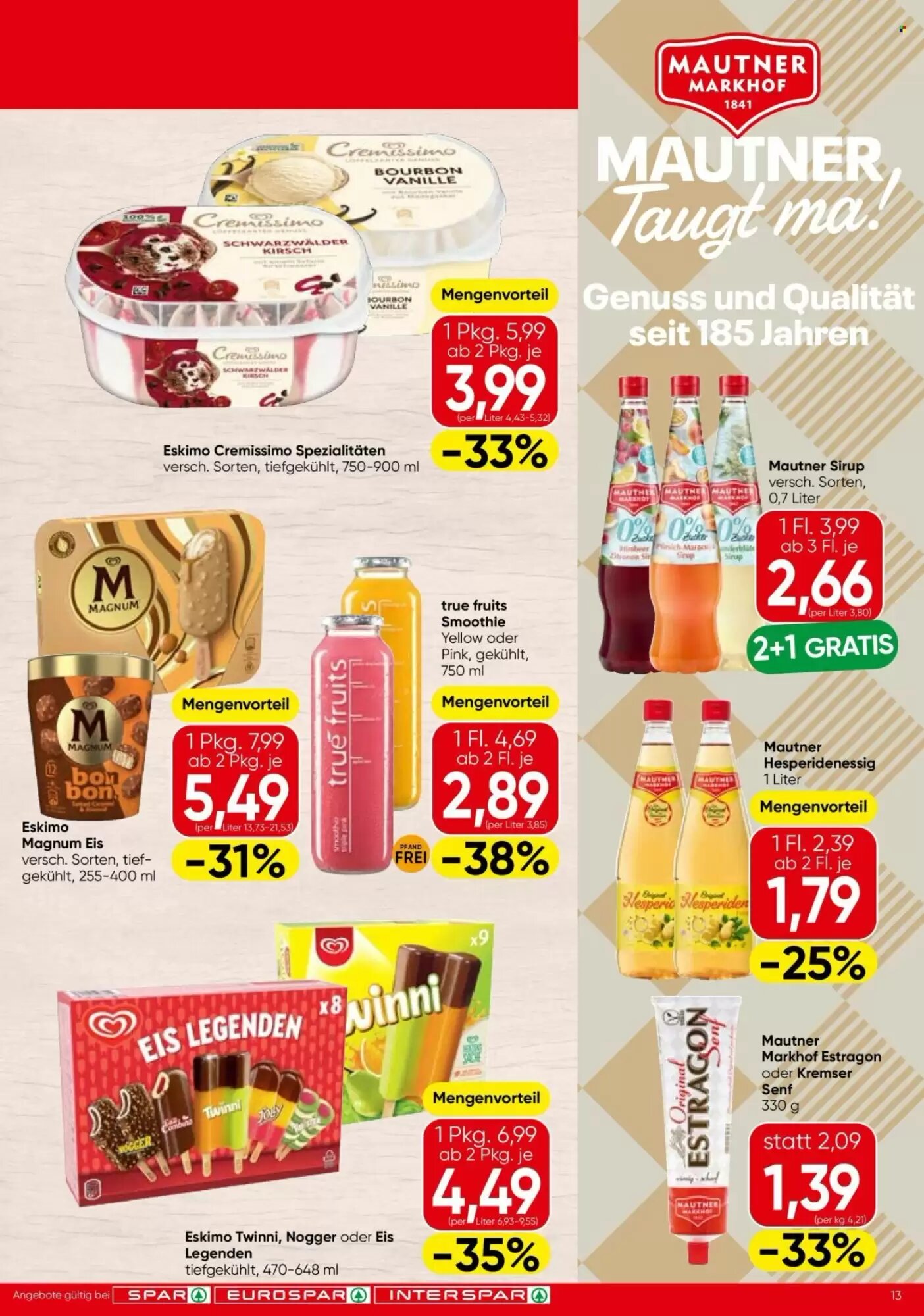 Eurospar Flugblatt (ab 18.06.2026) - Angebote und Prospekt - Seite 13