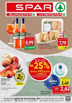Eurospar Flugblatt (ab 18.06.2026) - Angebote und Prospekt