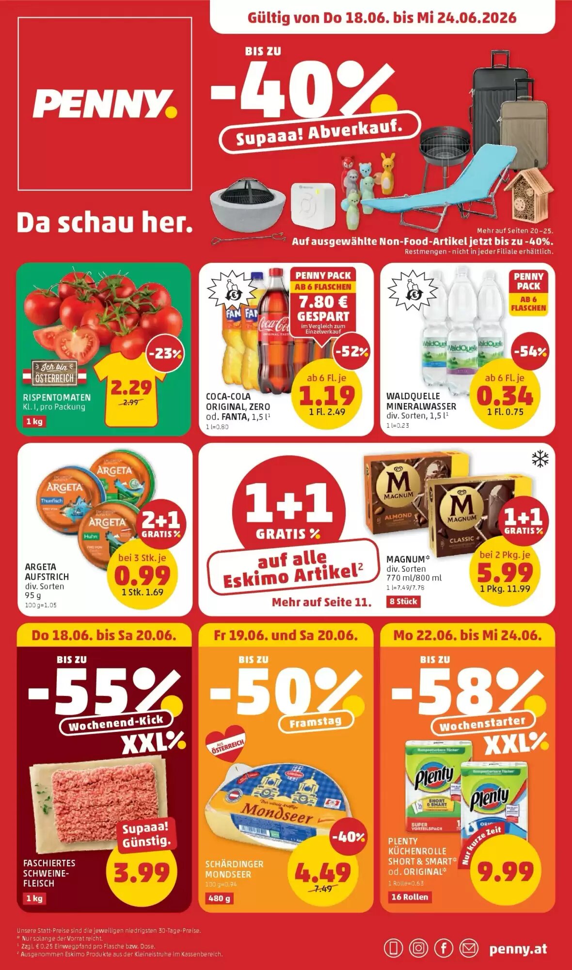 PENNY Flugblatt (ab 18.06.2026) - Angebote und Prospekt - Seite 1