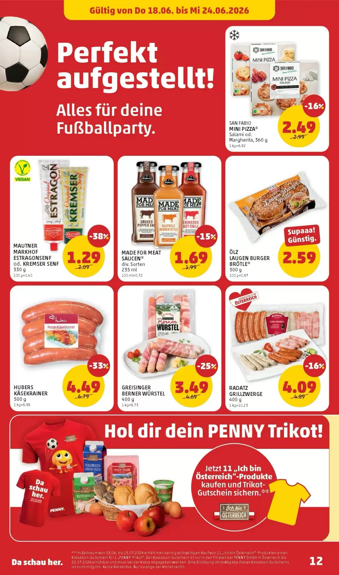 PENNY Flugblatt (ab 18.06.2026) - Angebote und Prospekt - Seite 12
