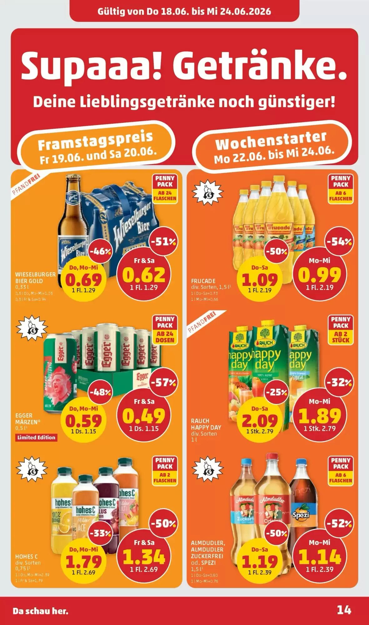 PENNY Flugblatt (ab 18.06.2026) - Angebote und Prospekt - Seite 14