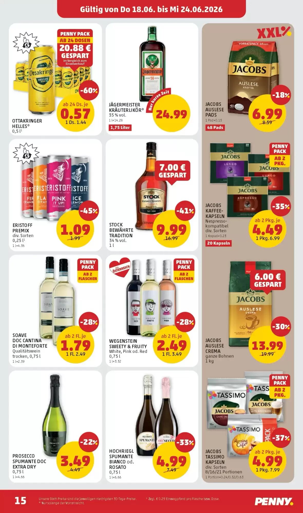 PENNY Flugblatt (ab 18.06.2026) - Angebote und Prospekt - Seite 15