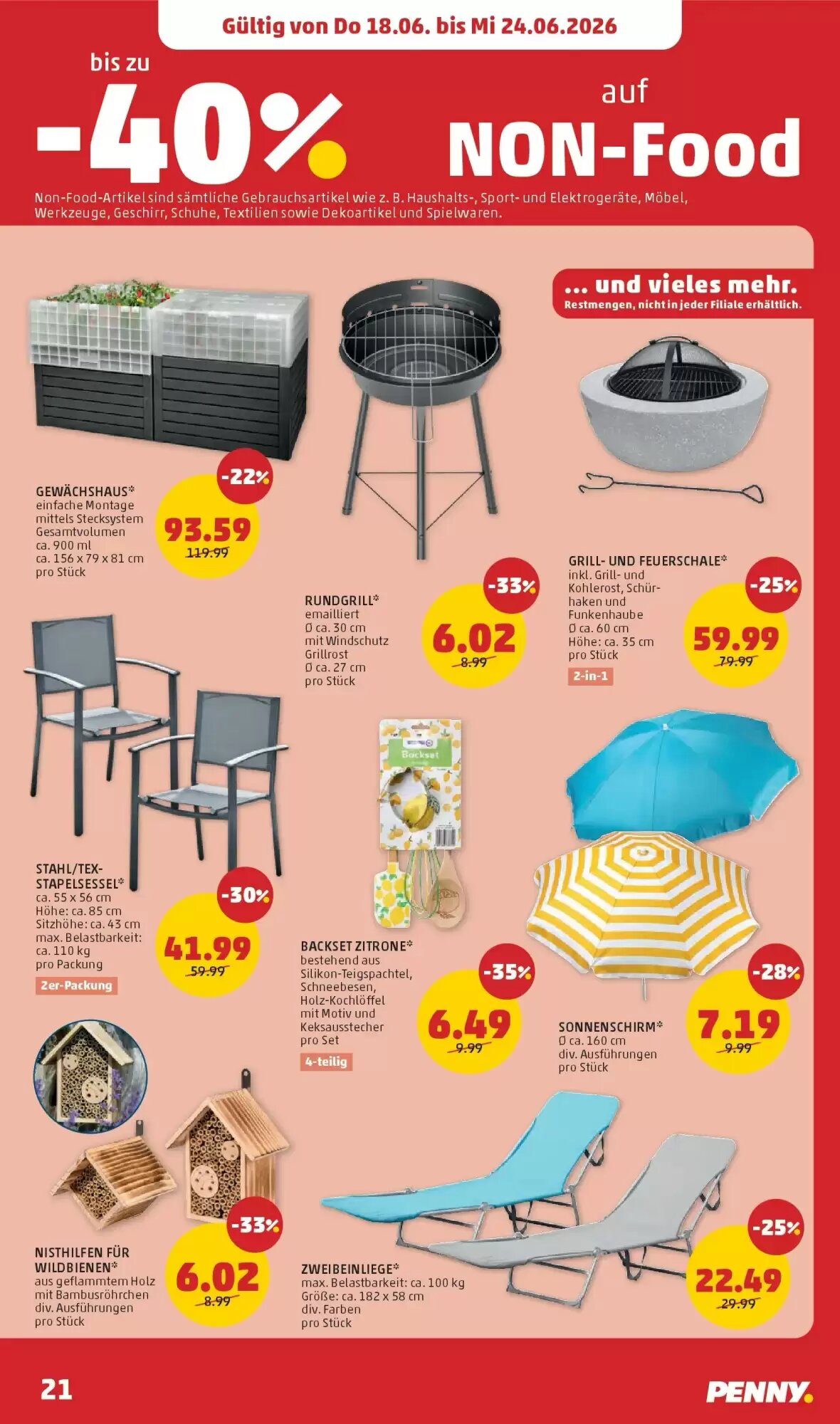 PENNY Flugblatt (ab 18.06.2026) - Angebote und Prospekt - Seite 21