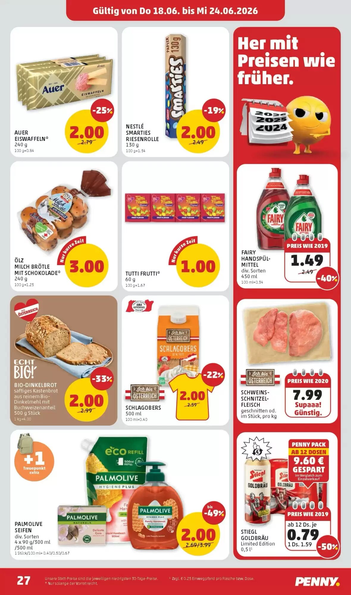 PENNY Flugblatt (ab 18.06.2026) - Angebote und Prospekt - Seite 27