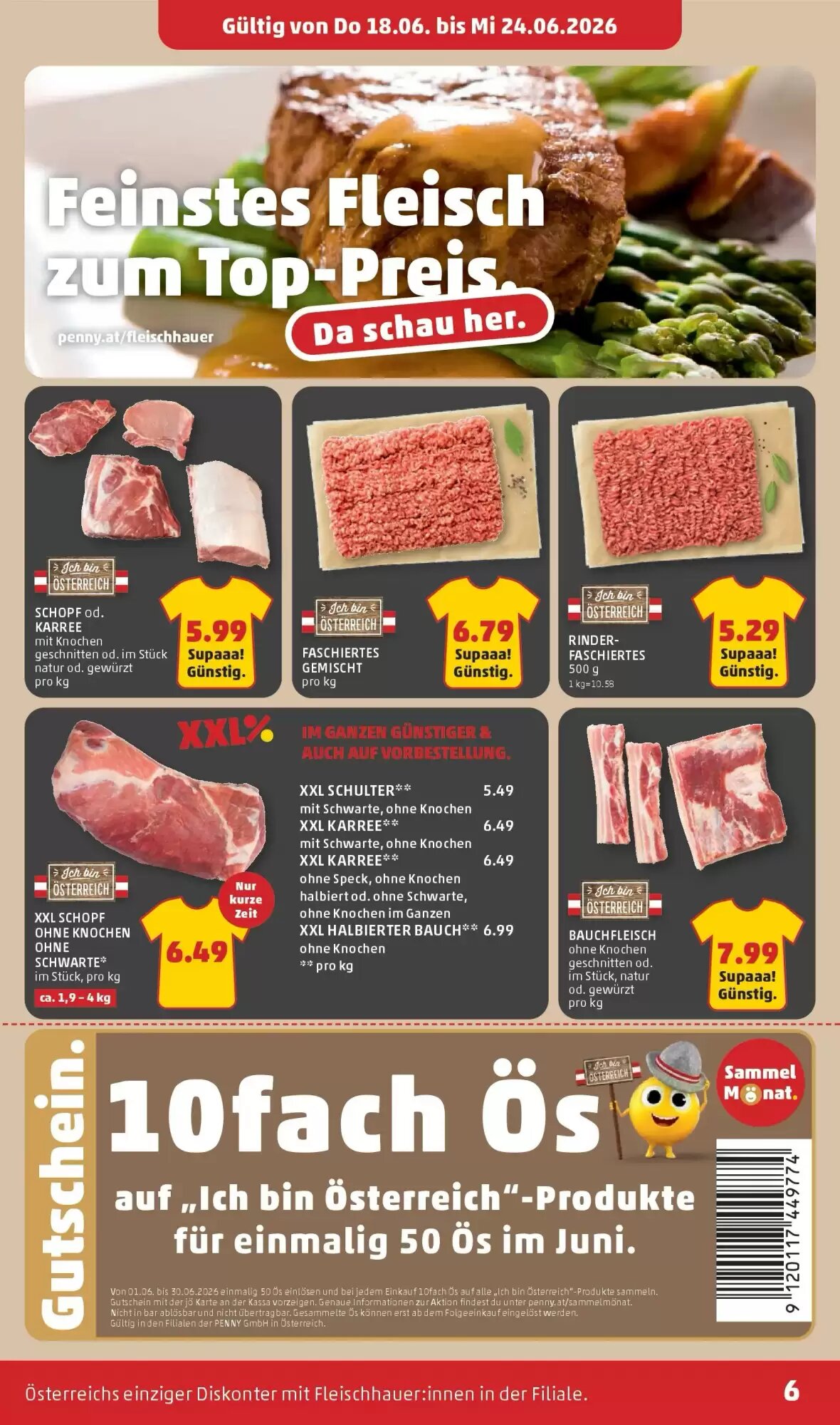PENNY Flugblatt (ab 18.06.2026) - Angebote und Prospekt - Seite 6