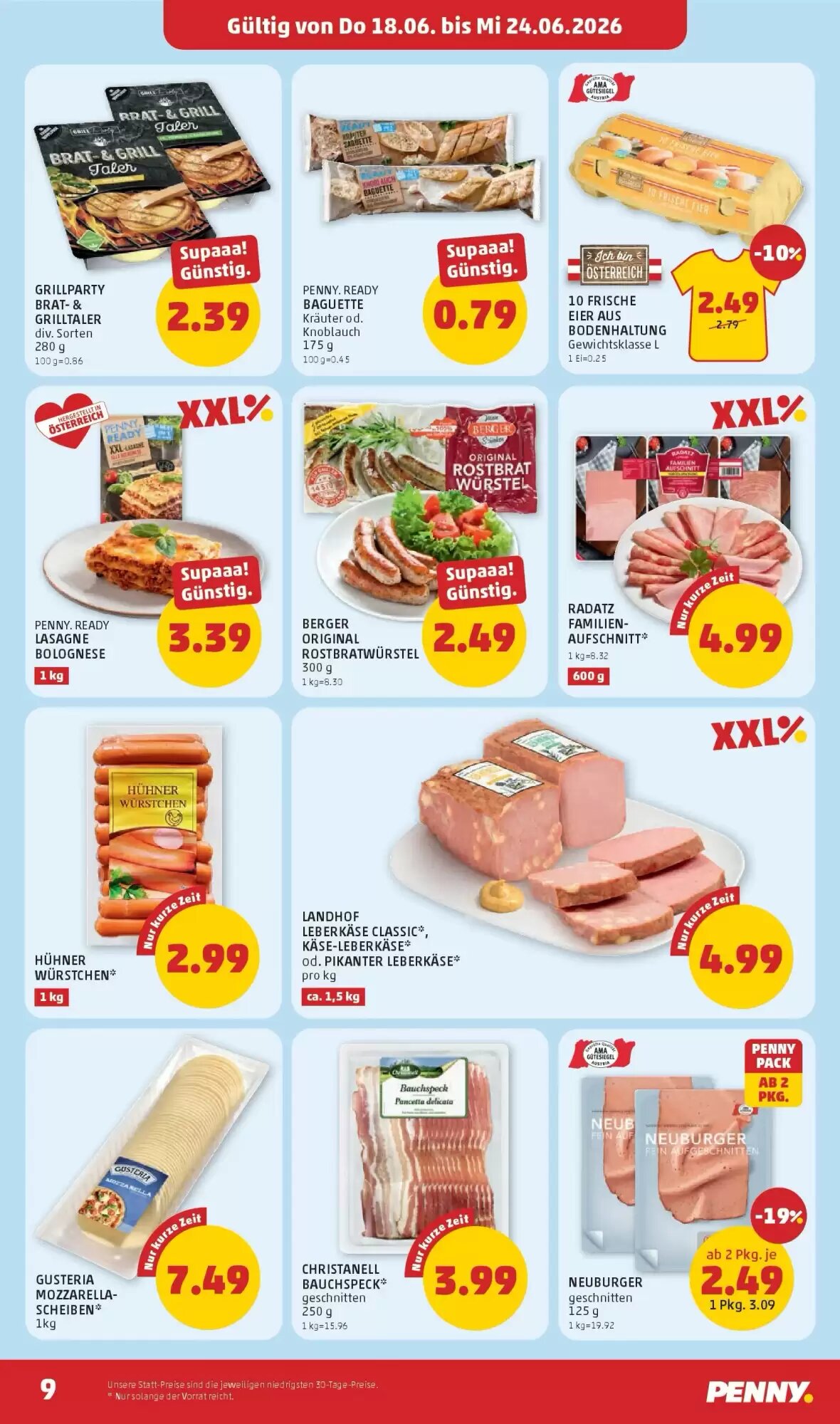 PENNY Flugblatt (ab 18.06.2026) - Angebote und Prospekt - Seite 9