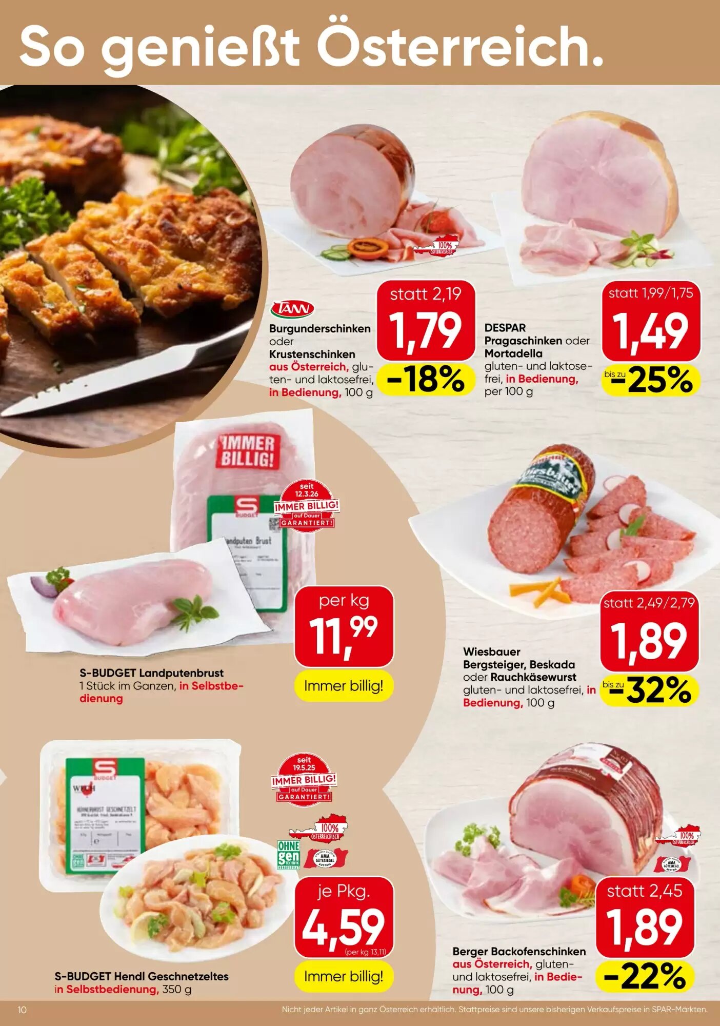 Strasser Markt Flugblatt (ab 18.06.2026) - Angebote und Prospekt - Seite 10