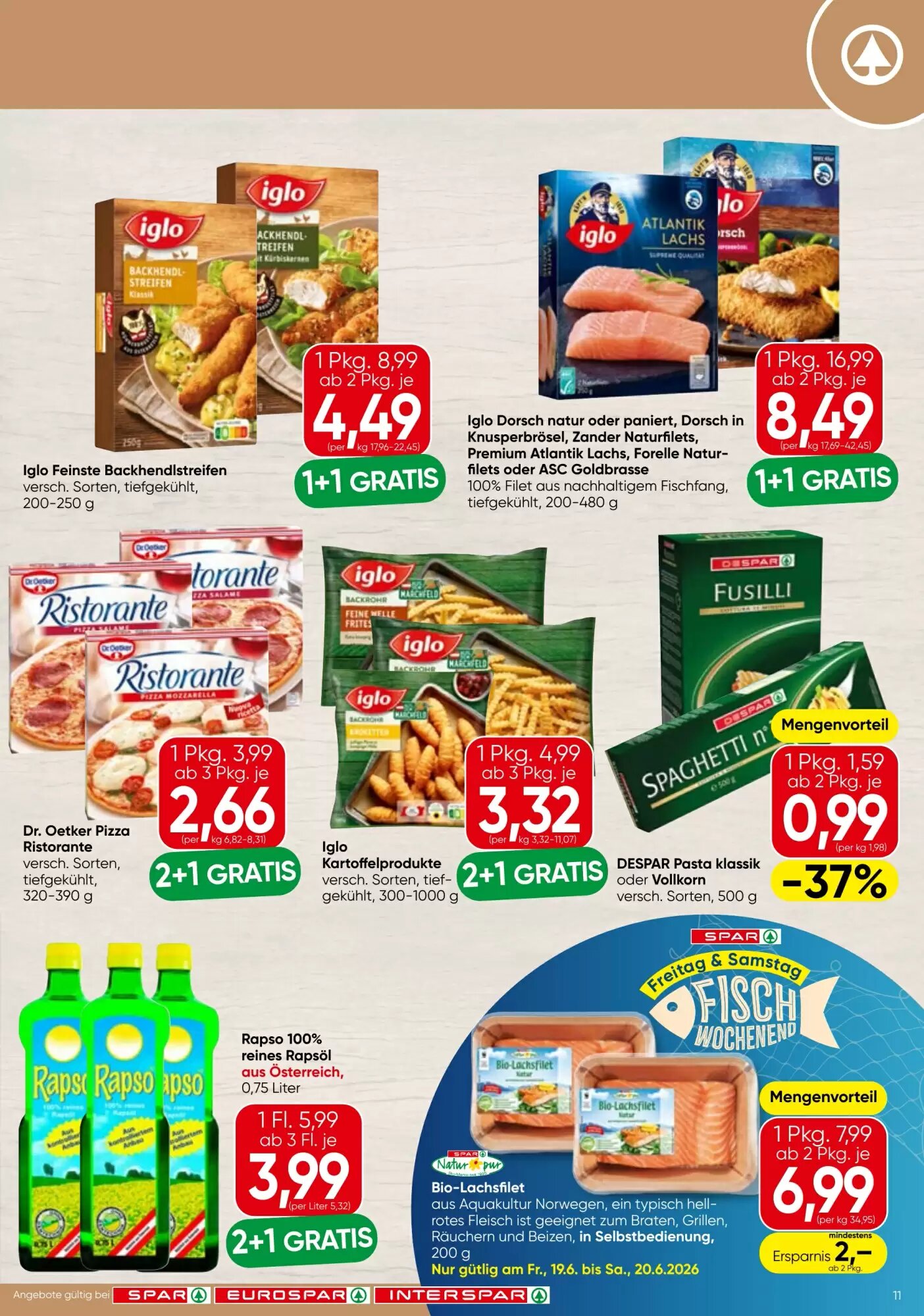Strasser Markt Flugblatt (ab 18.06.2026) - Angebote und Prospekt - Seite 11