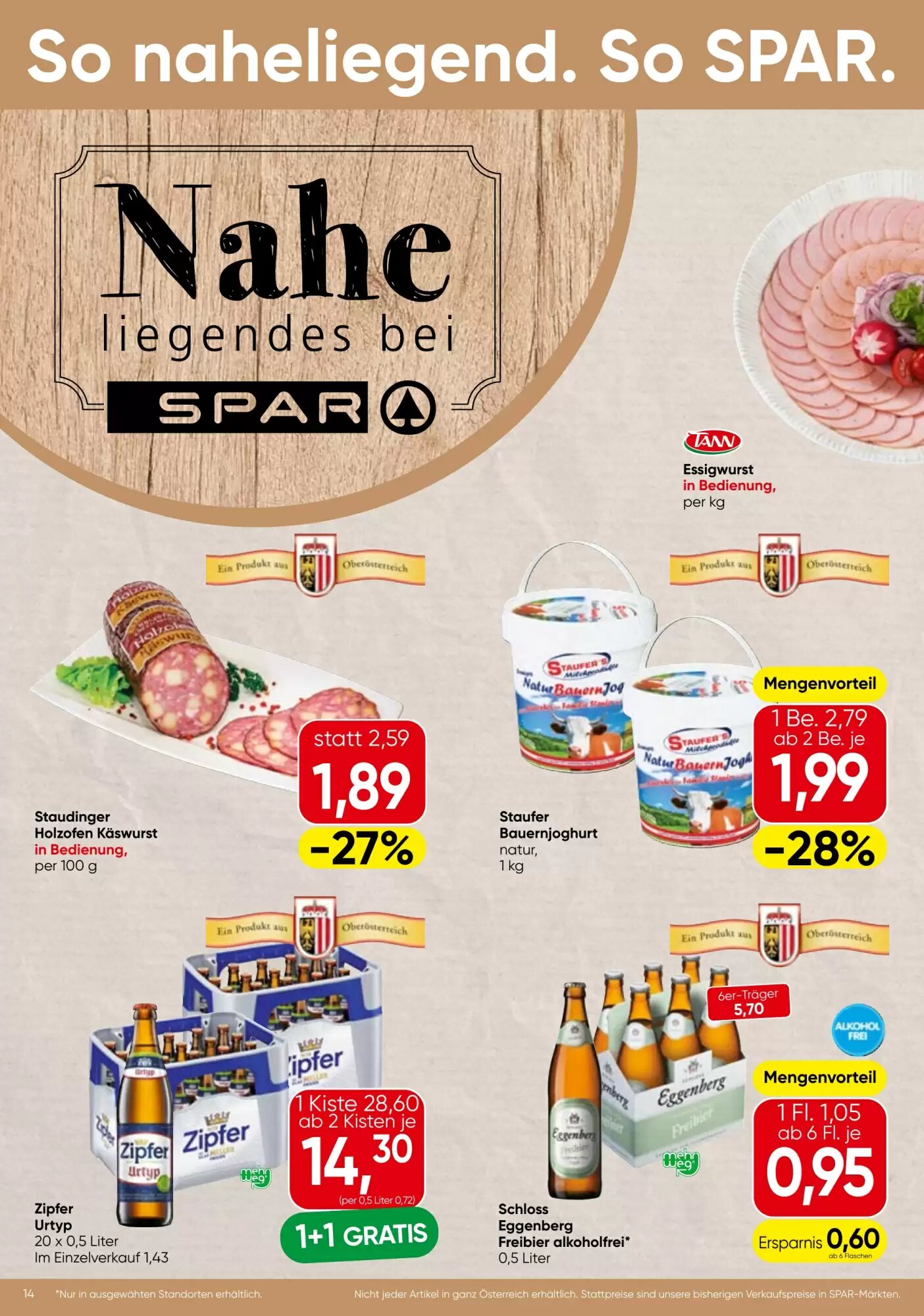 Strasser Markt Flugblatt (ab 18.06.2026) - Angebote und Prospekt - Seite 14