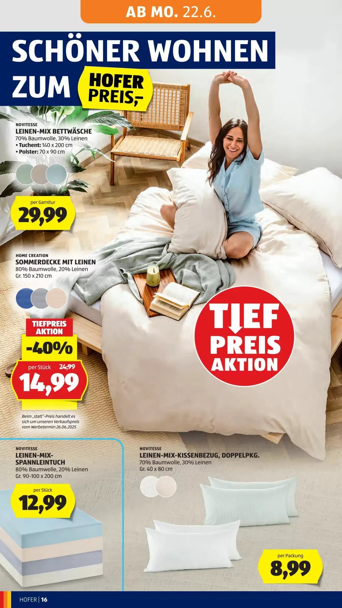 Hofer Flugblatt (ab 19.06.2026) - Angebote und Prospekt - Seite 22