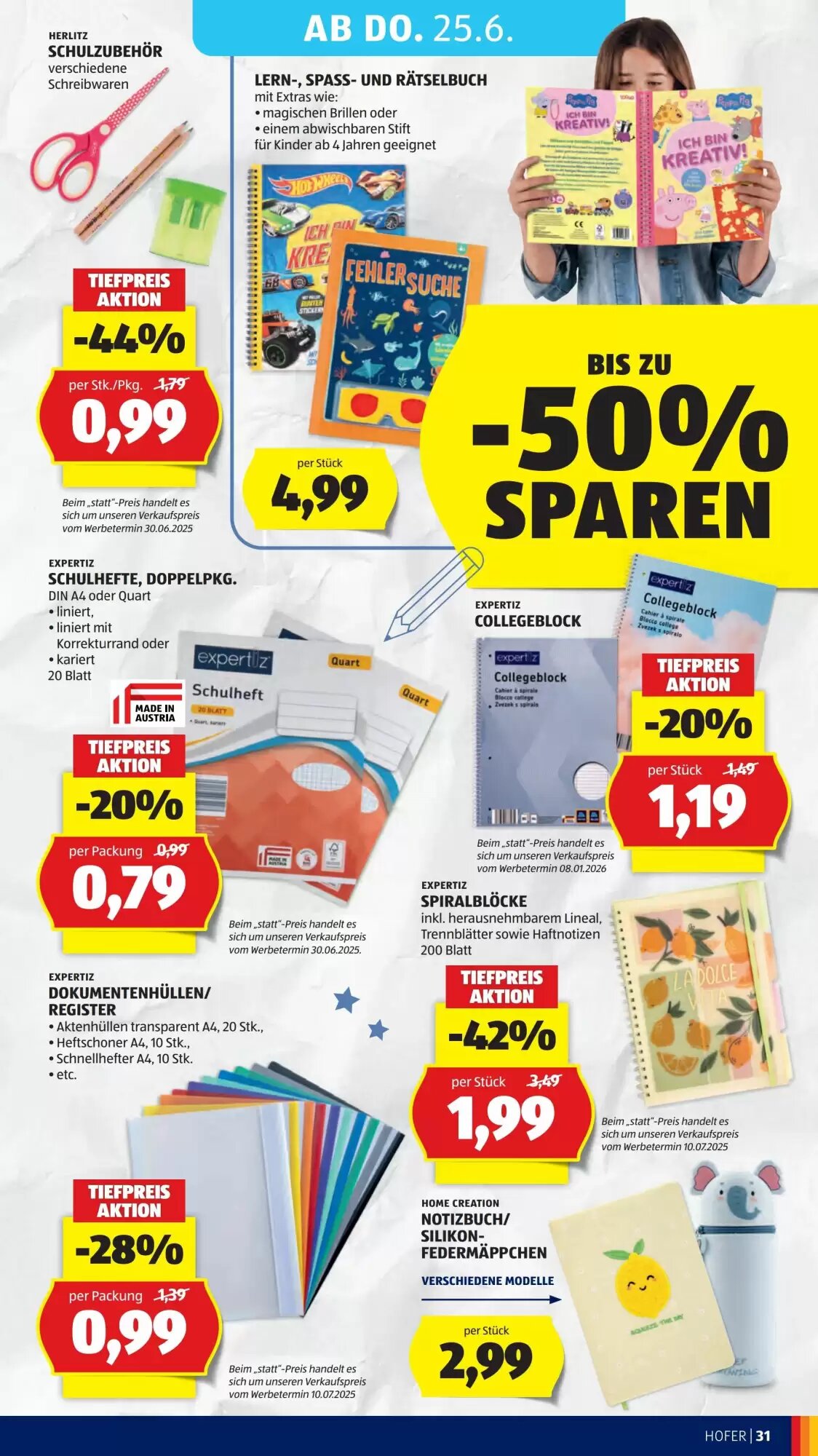 Hofer Flugblatt (ab 19.06.2026) - Angebote und Prospekt - Seite 37