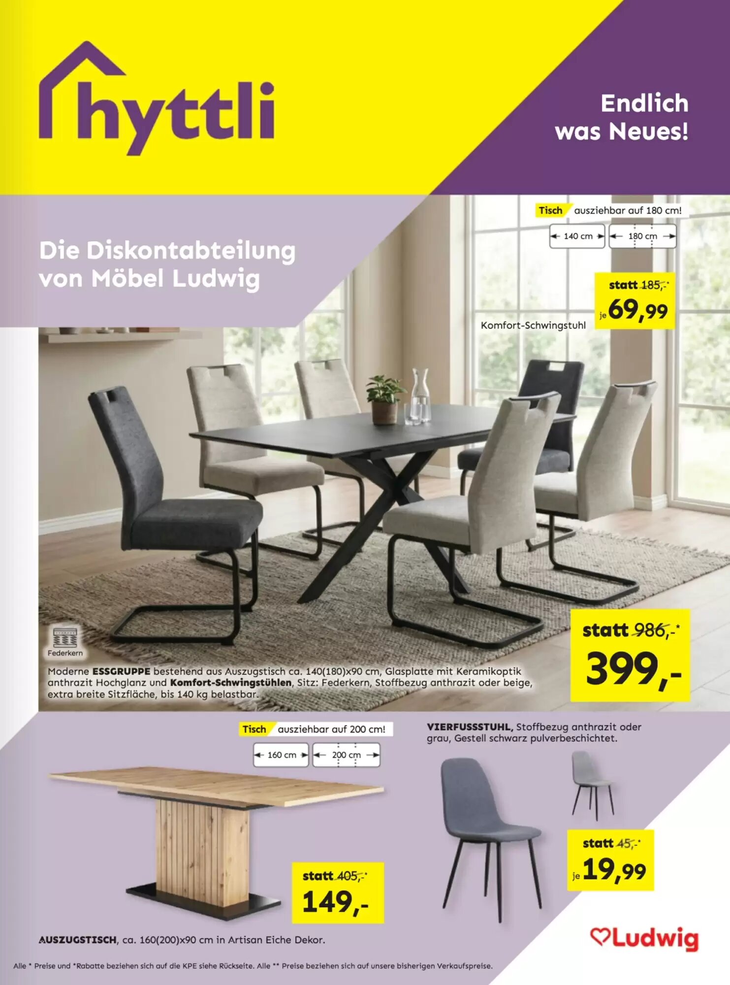 Möbel Ludwig Flugblatt (ab 21.06.2026) - Angebote und Prospekt - Seite 1