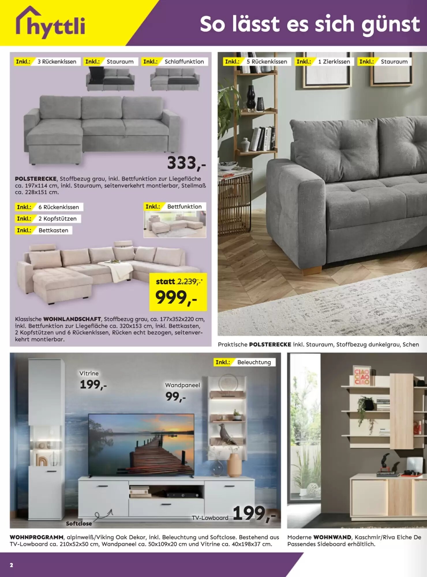 Möbel Ludwig Flugblatt (ab 21.06.2026) - Angebote und Prospekt - Seite 2