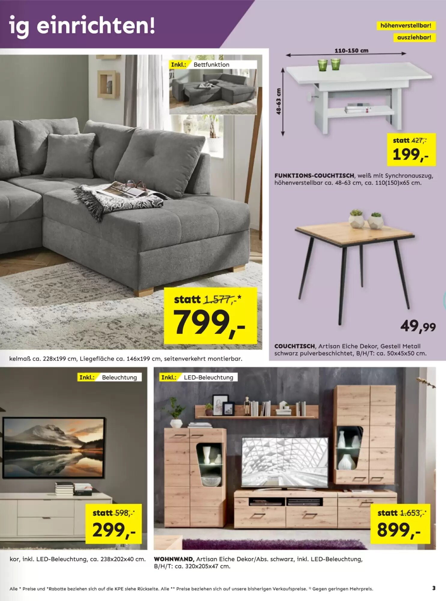 Möbel Ludwig Flugblatt (ab 21.06.2026) - Angebote und Prospekt - Seite 3