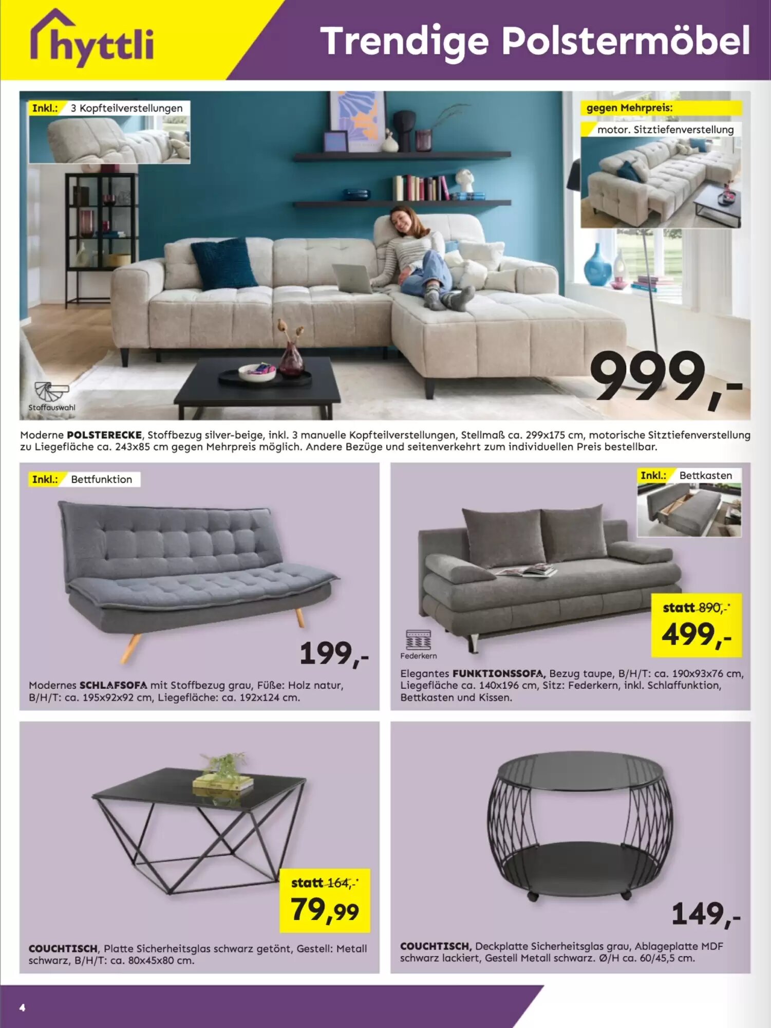 Möbel Ludwig Flugblatt (ab 21.06.2026) - Angebote und Prospekt - Seite 4