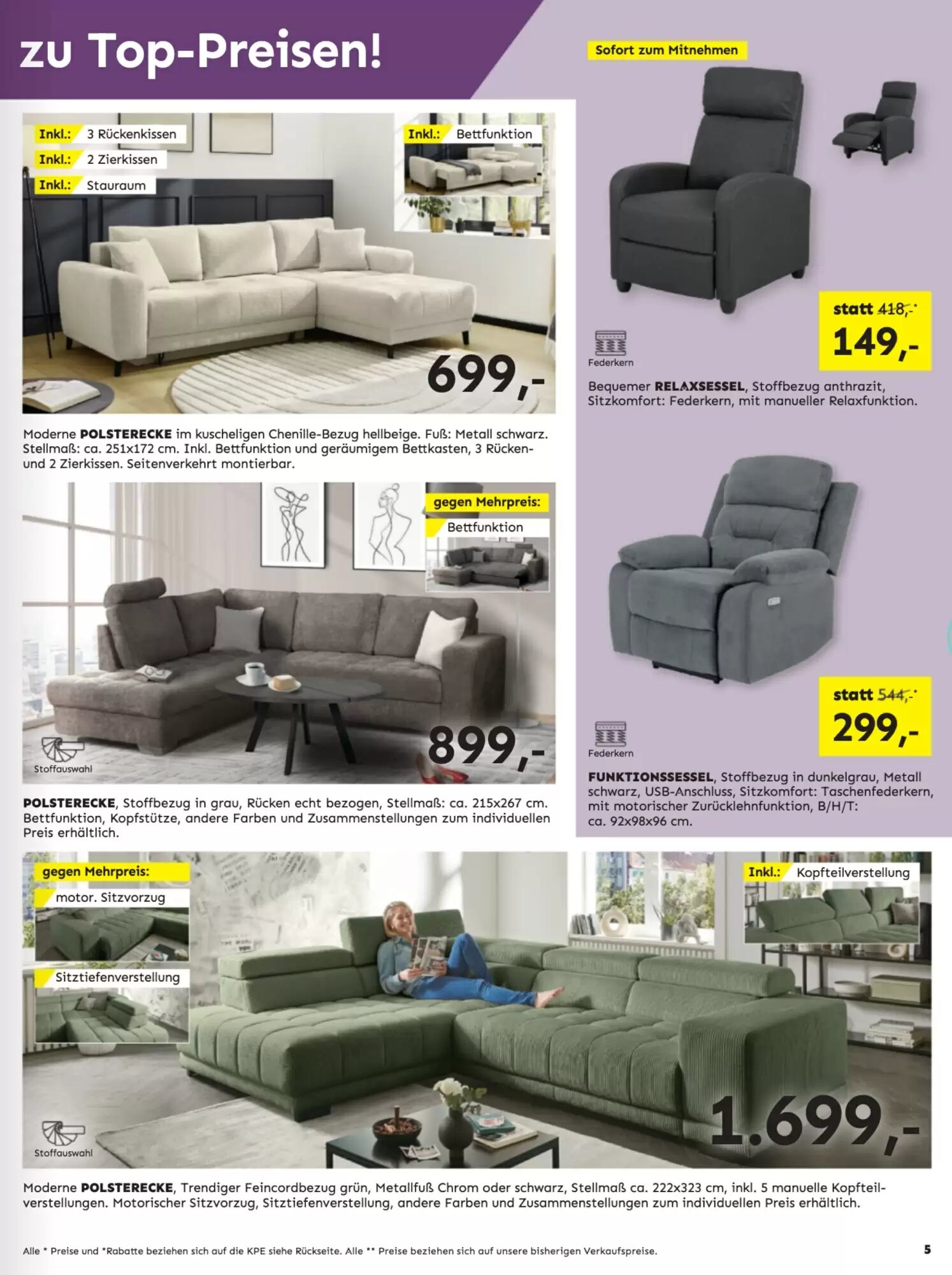 Möbel Ludwig Flugblatt (ab 21.06.2026) - Angebote und Prospekt - Seite 5