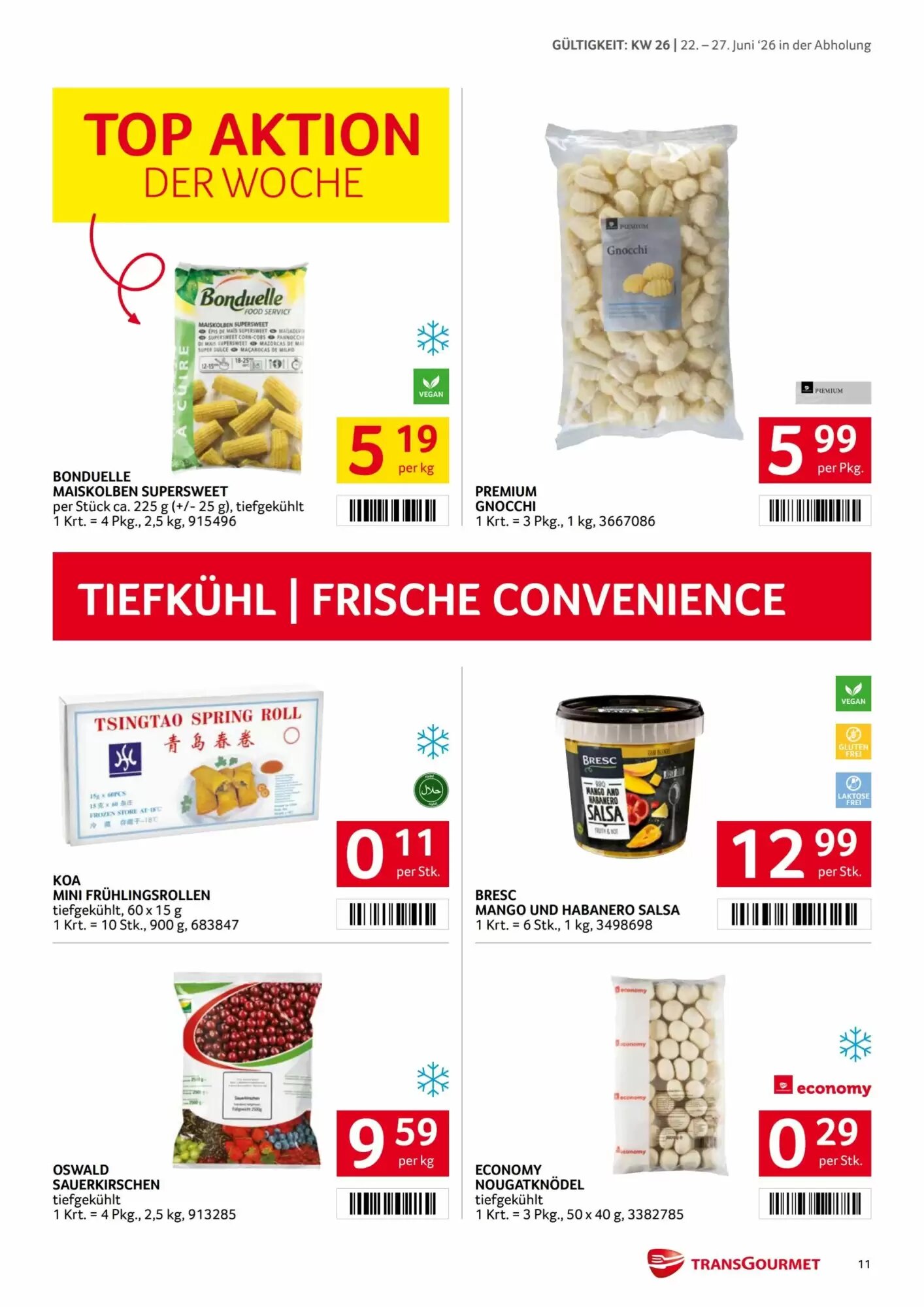 Transgourmet Flugblatt (ab 22.06.2026) - Angebote und Prospekt - Seite 11