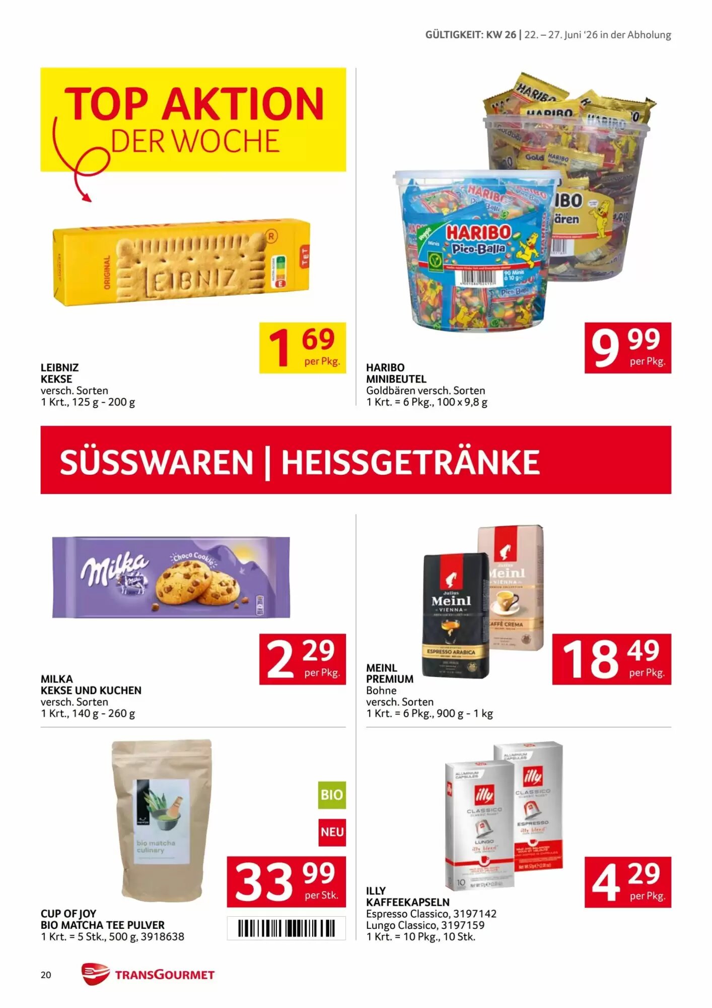 Transgourmet Flugblatt (ab 22.06.2026) - Angebote und Prospekt - Seite 19