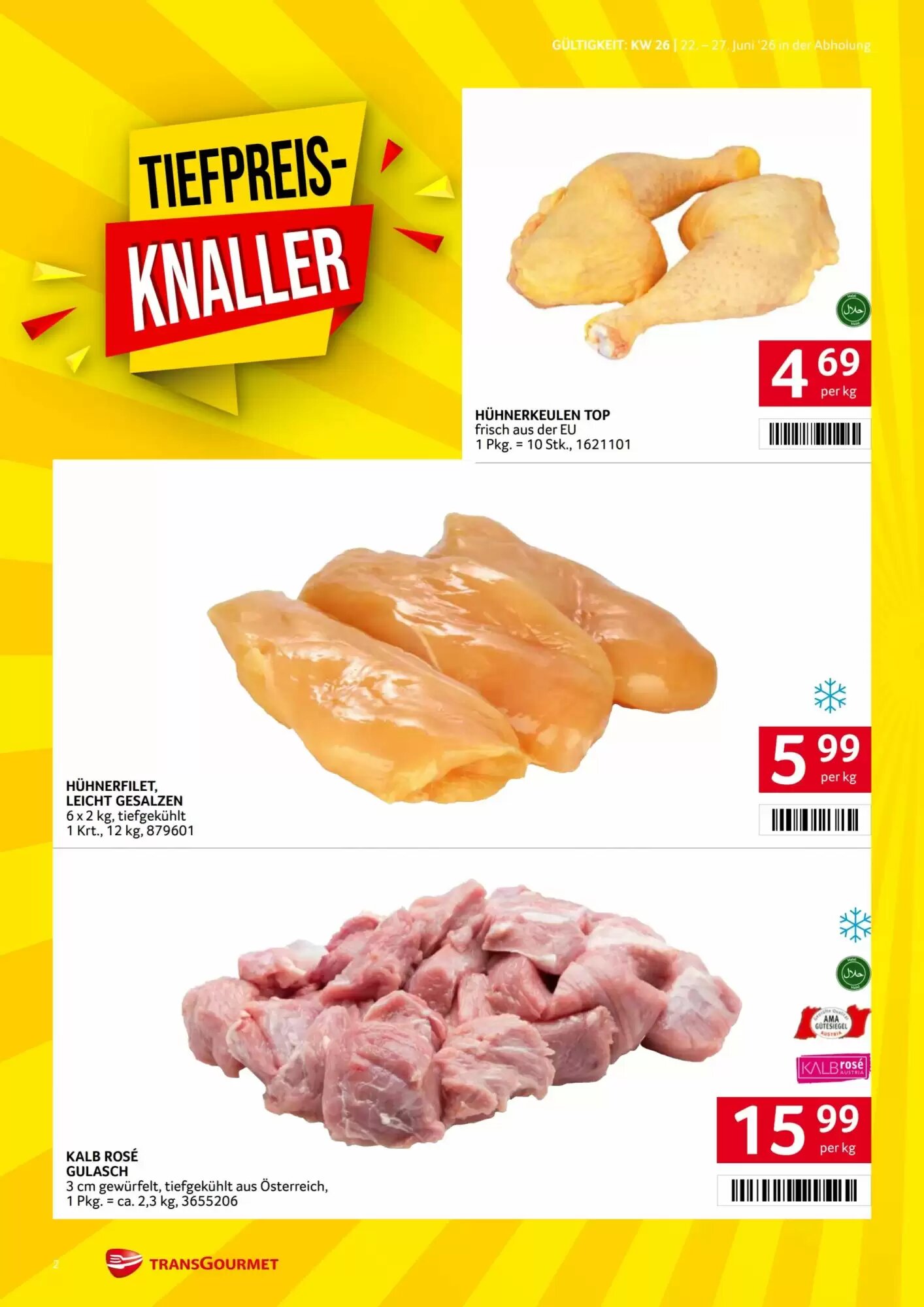 Transgourmet Flugblatt (ab 22.06.2026) - Angebote und Prospekt - Seite 2