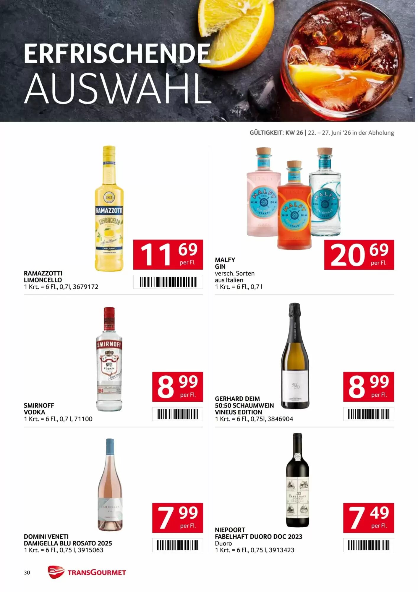 Transgourmet Flugblatt (ab 22.06.2026) - Angebote und Prospekt - Seite 29