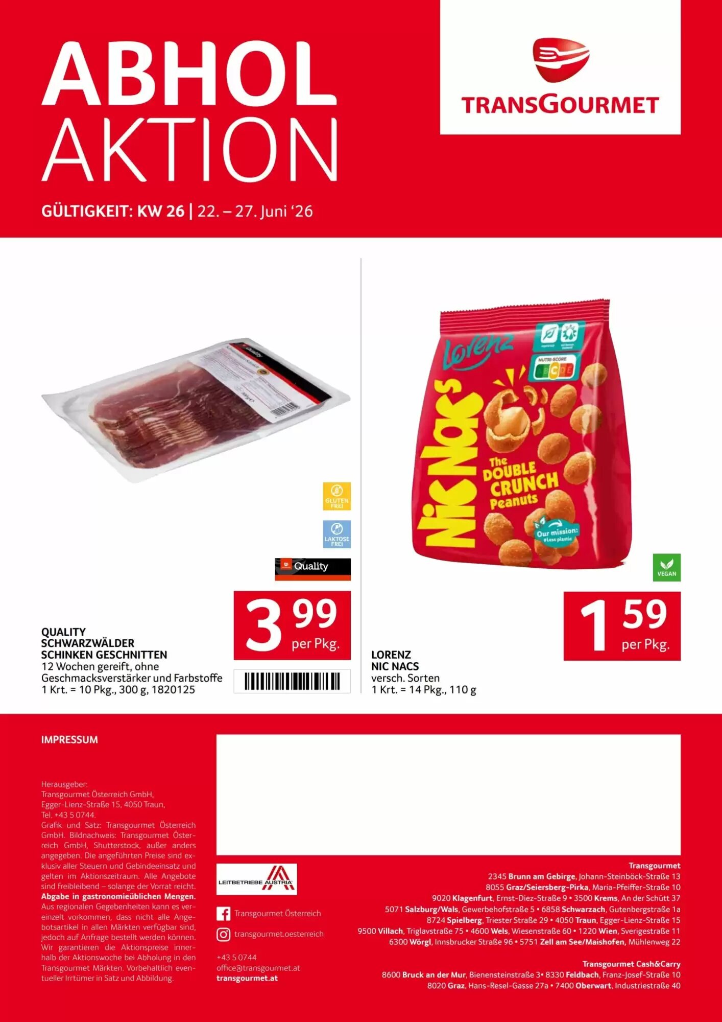 Transgourmet Flugblatt (ab 22.06.2026) - Angebote und Prospekt - Seite 31