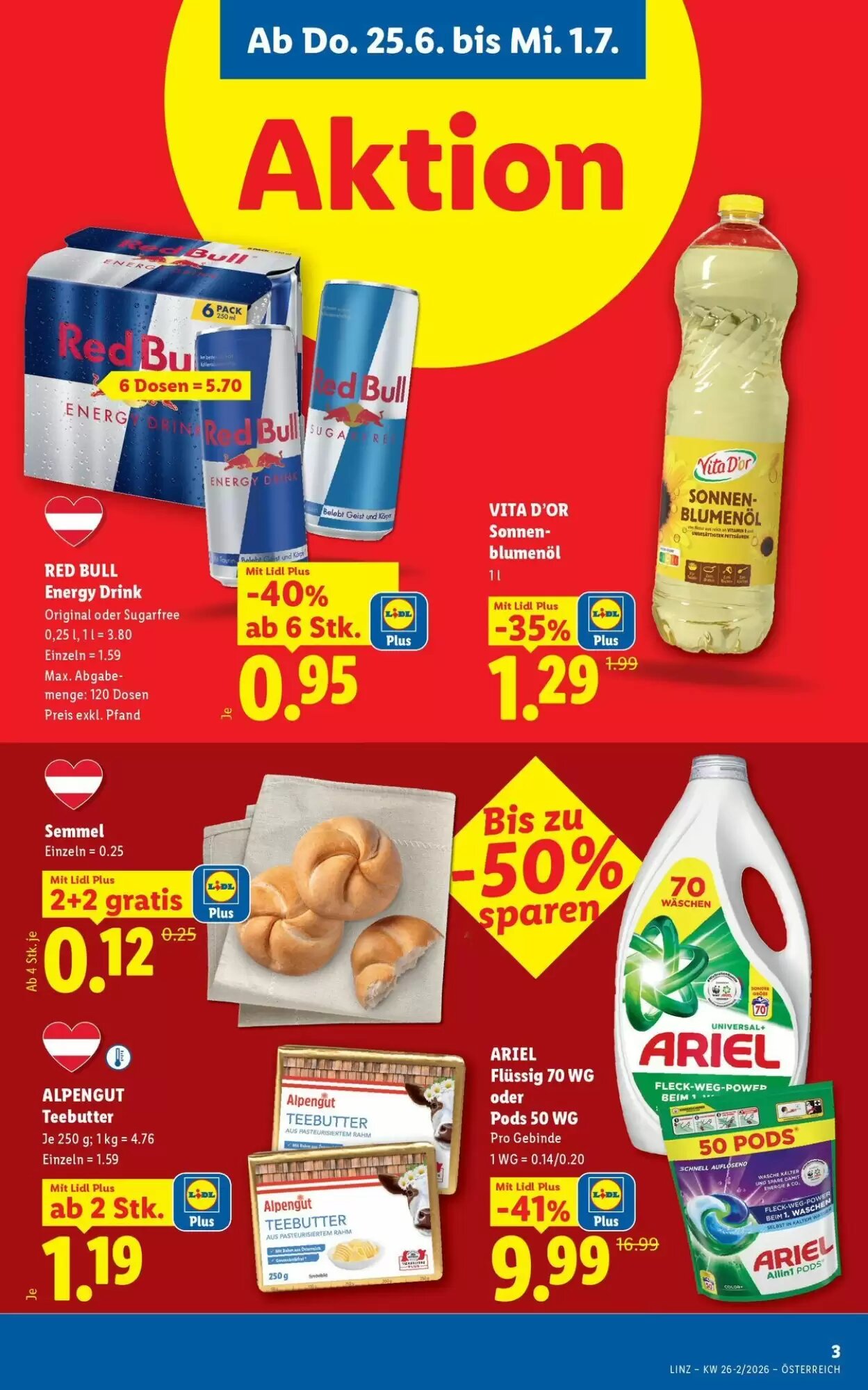 Lidl Flugblatt (ab 22.06.2026) - Angebote und Prospekt - Seite 3
