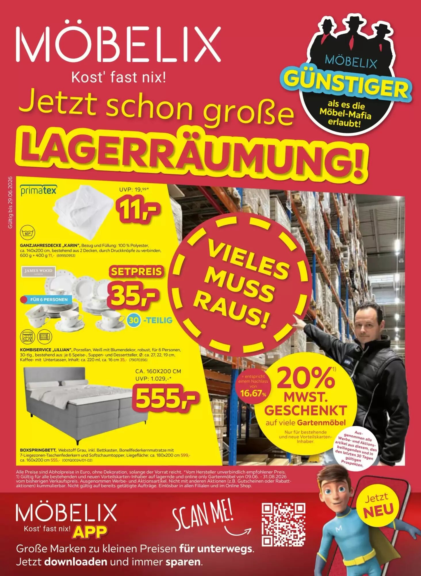 Möbelix Flugblatt (ab 23.06.2026) - Angebote und Prospekt - Seite 1