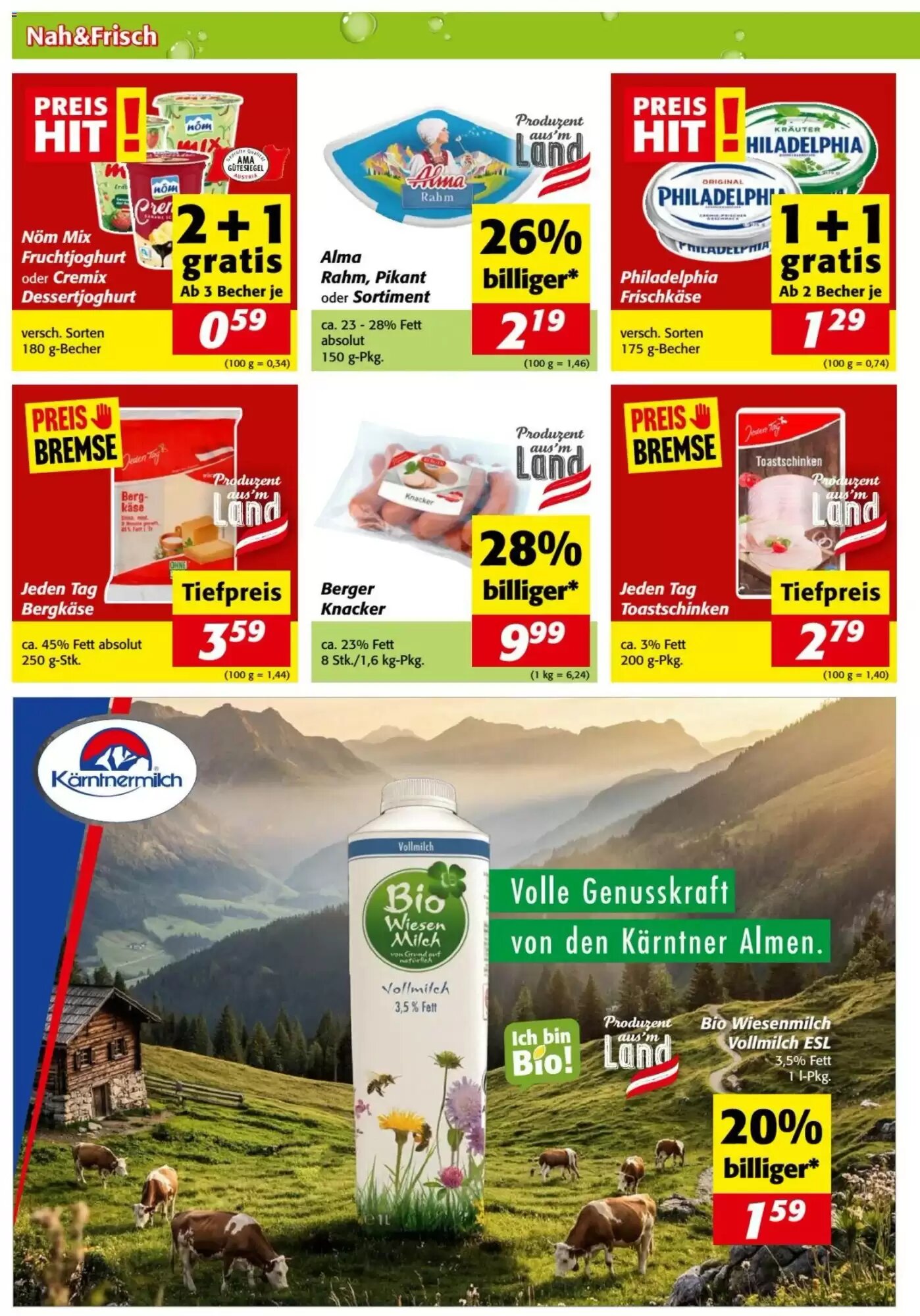 Nah&Frisch Flugblatt (ab 24.06.2026) - Angebote und Prospekt - Seite 2