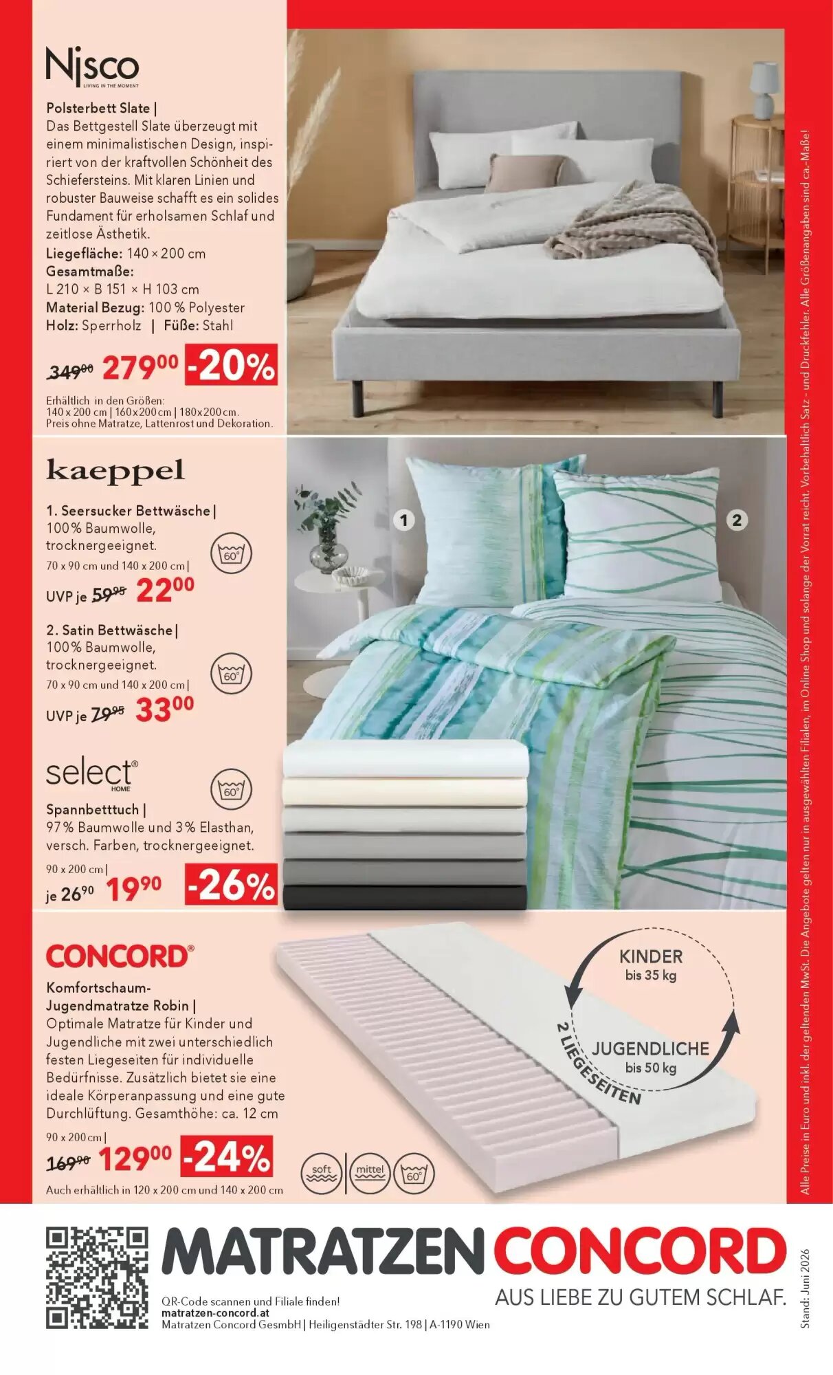 Matratzen Concord Flugblatt (ab 24.06.2026) - Angebote und Prospekt - Seite 8