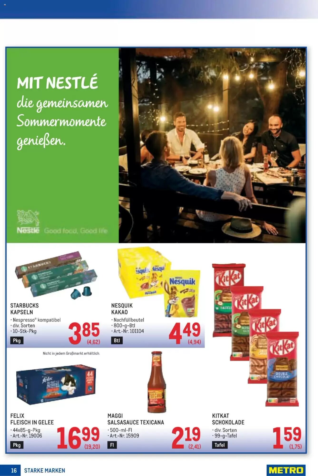 Metro Flugblatt (ab 25.06.2026) - Angebote und Prospekt - Seite 16