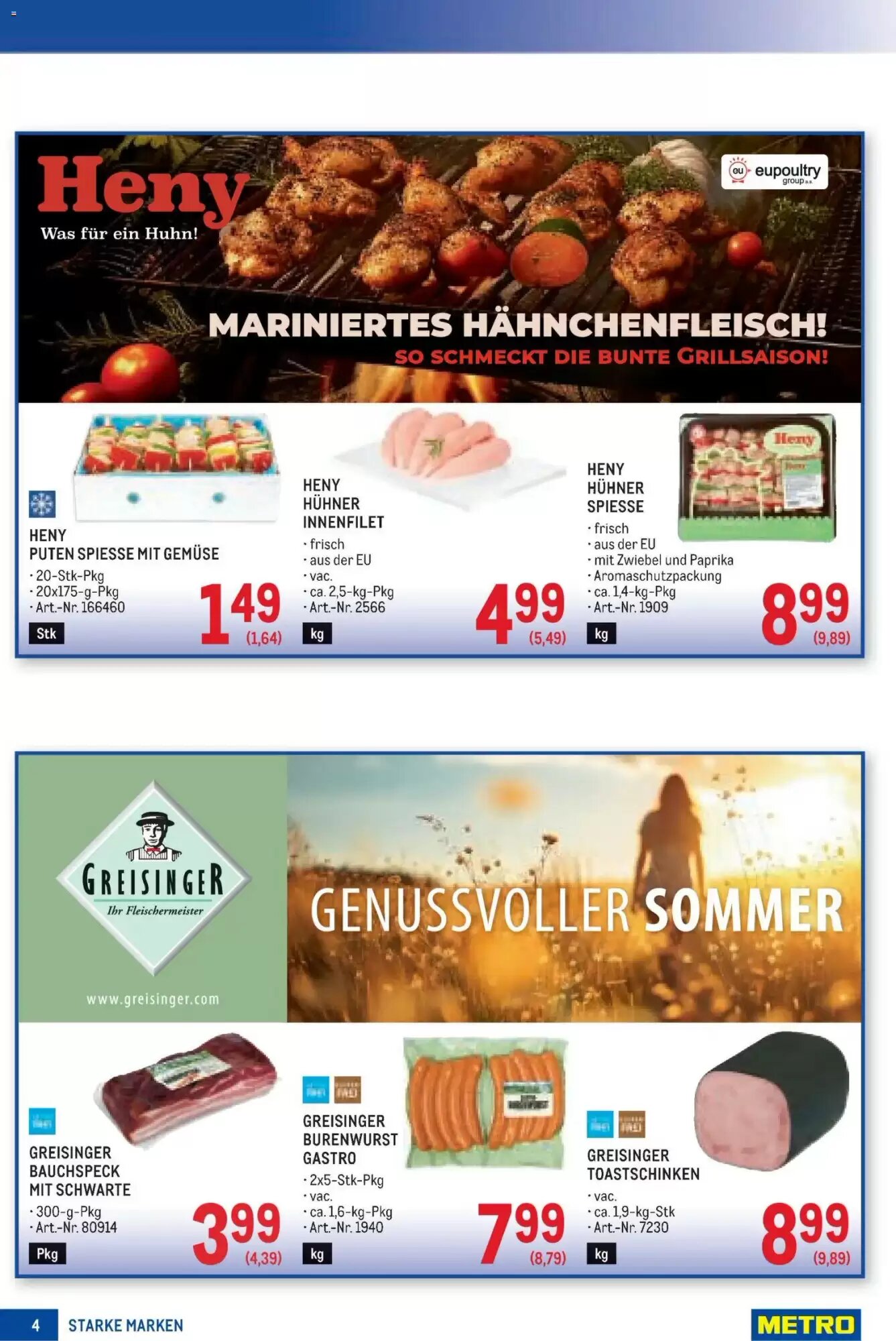 Metro Flugblatt (ab 25.06.2026) - Angebote und Prospekt - Seite 4