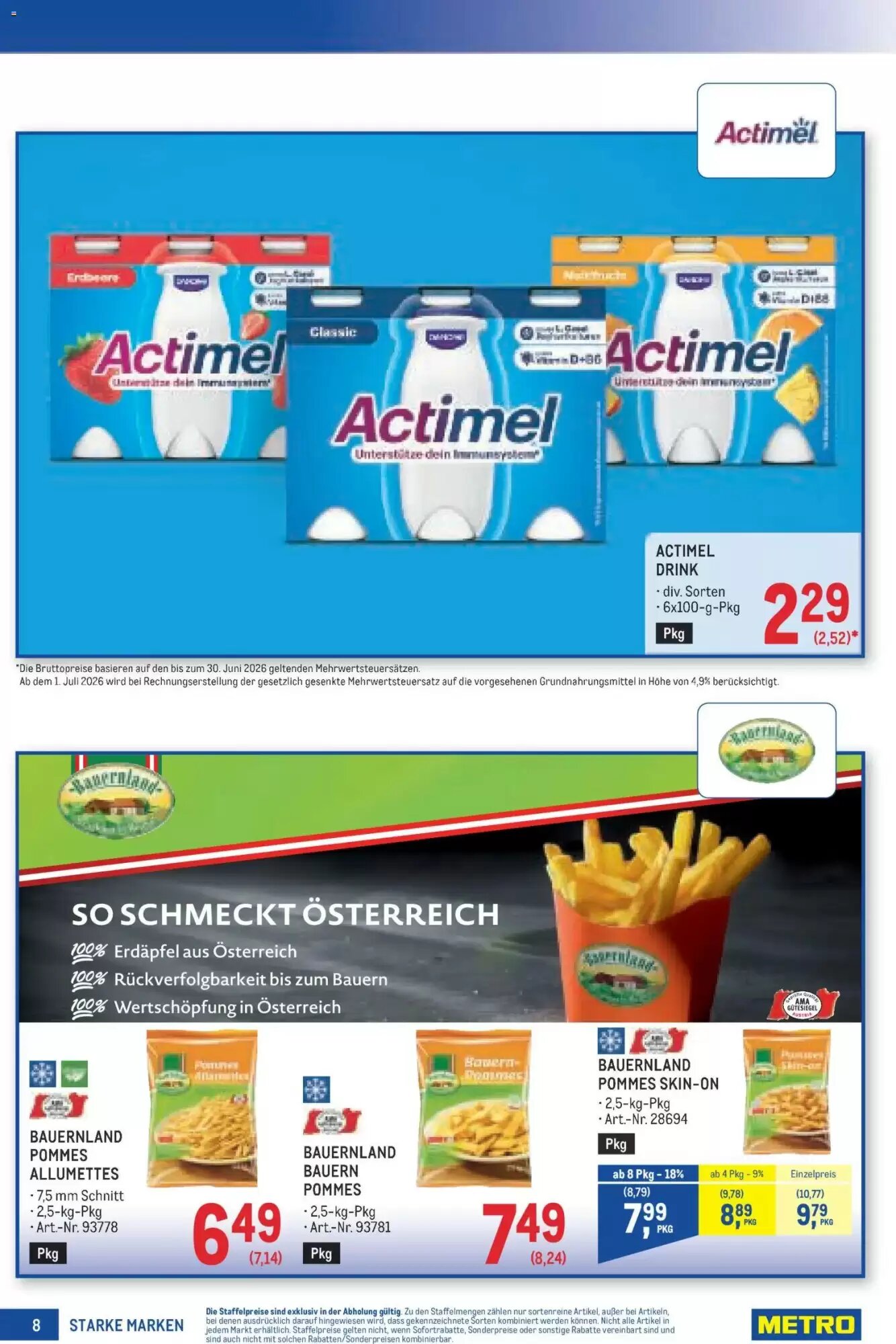 Metro Flugblatt (ab 25.06.2026) - Angebote und Prospekt - Seite 8