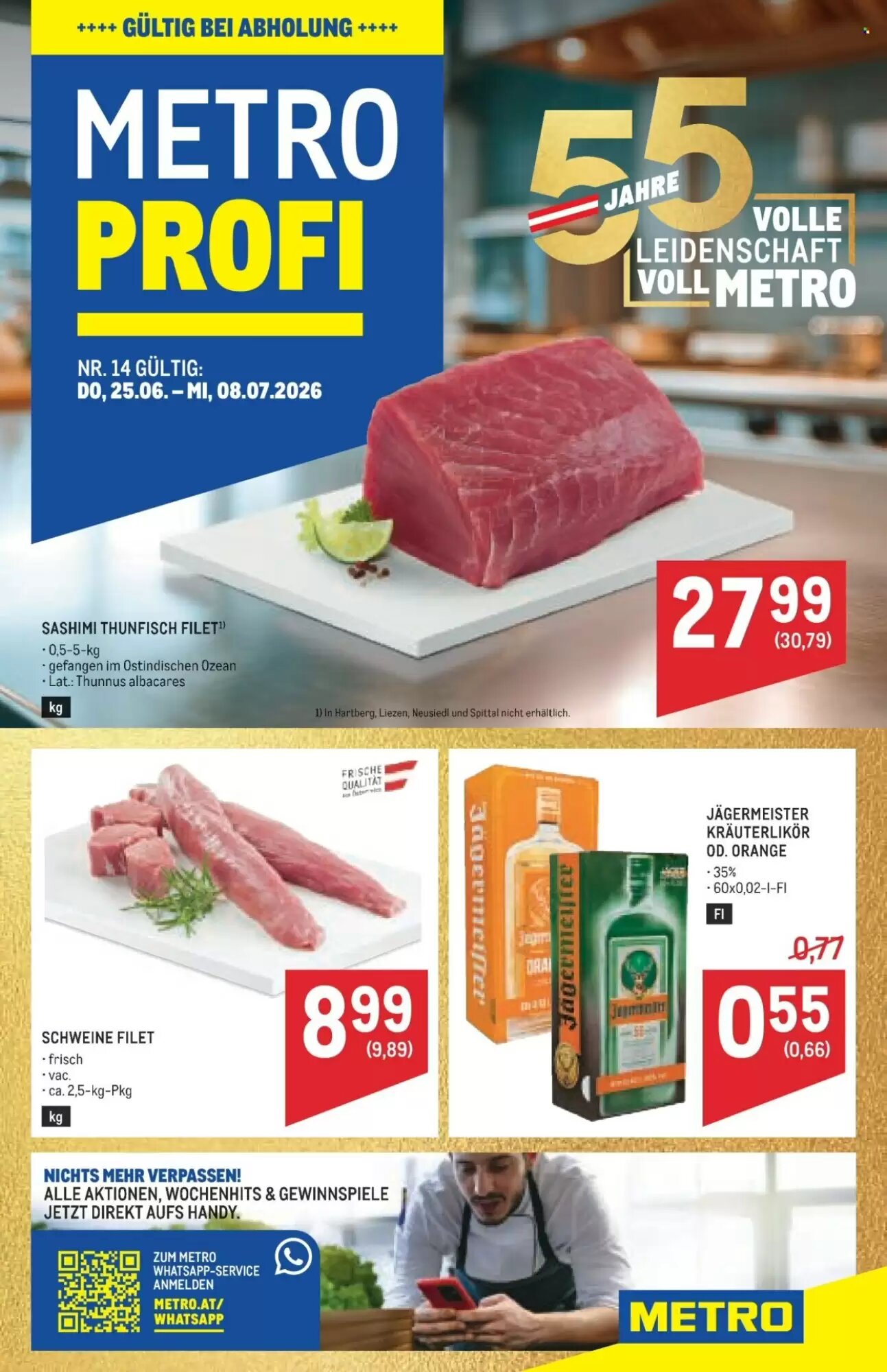 Metro Flugblatt (ab 25.06.2026) - Angebote und Prospekt - Seite 1