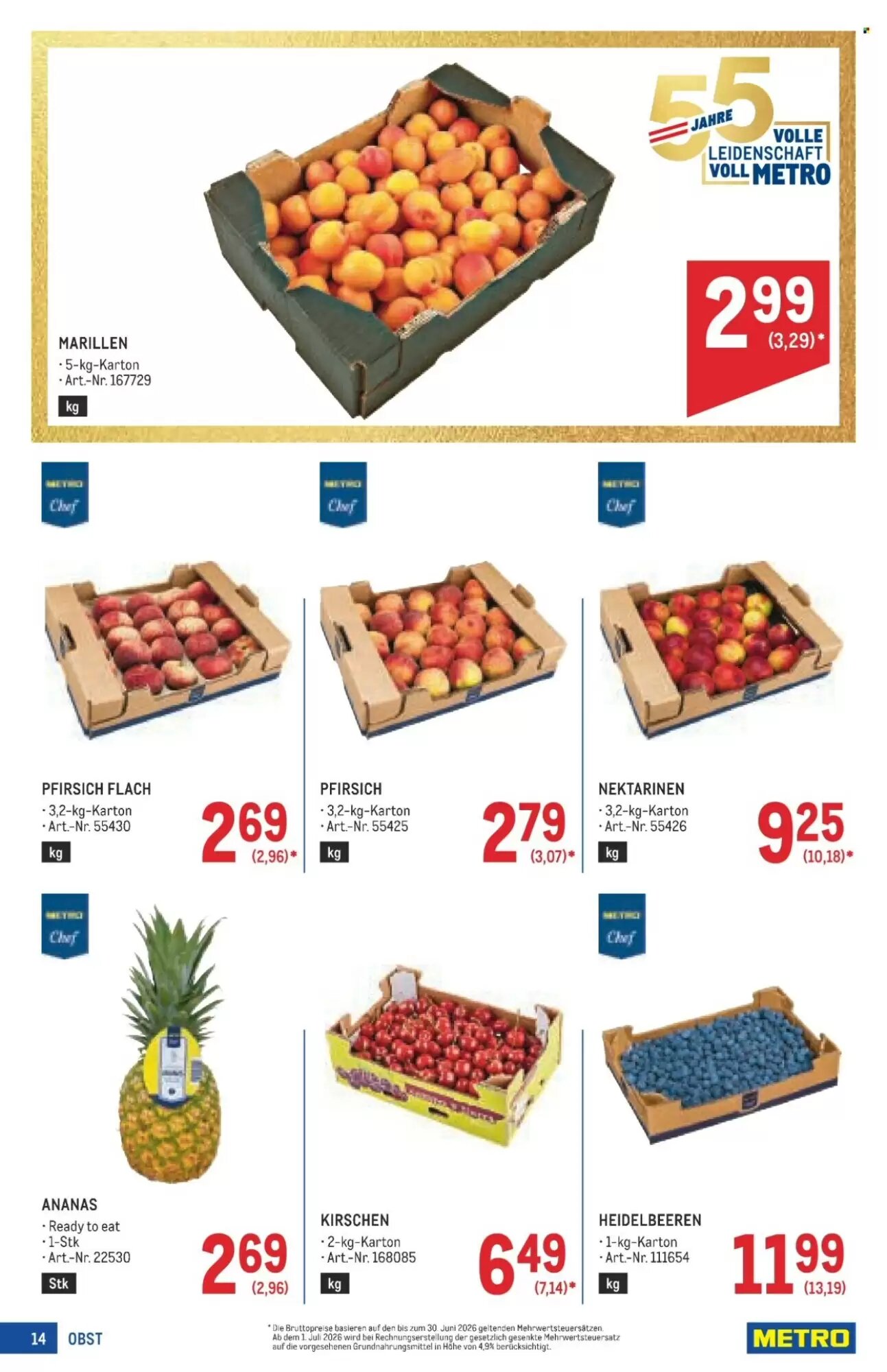 Metro Flugblatt (ab 25.06.2026) - Angebote und Prospekt - Seite 14