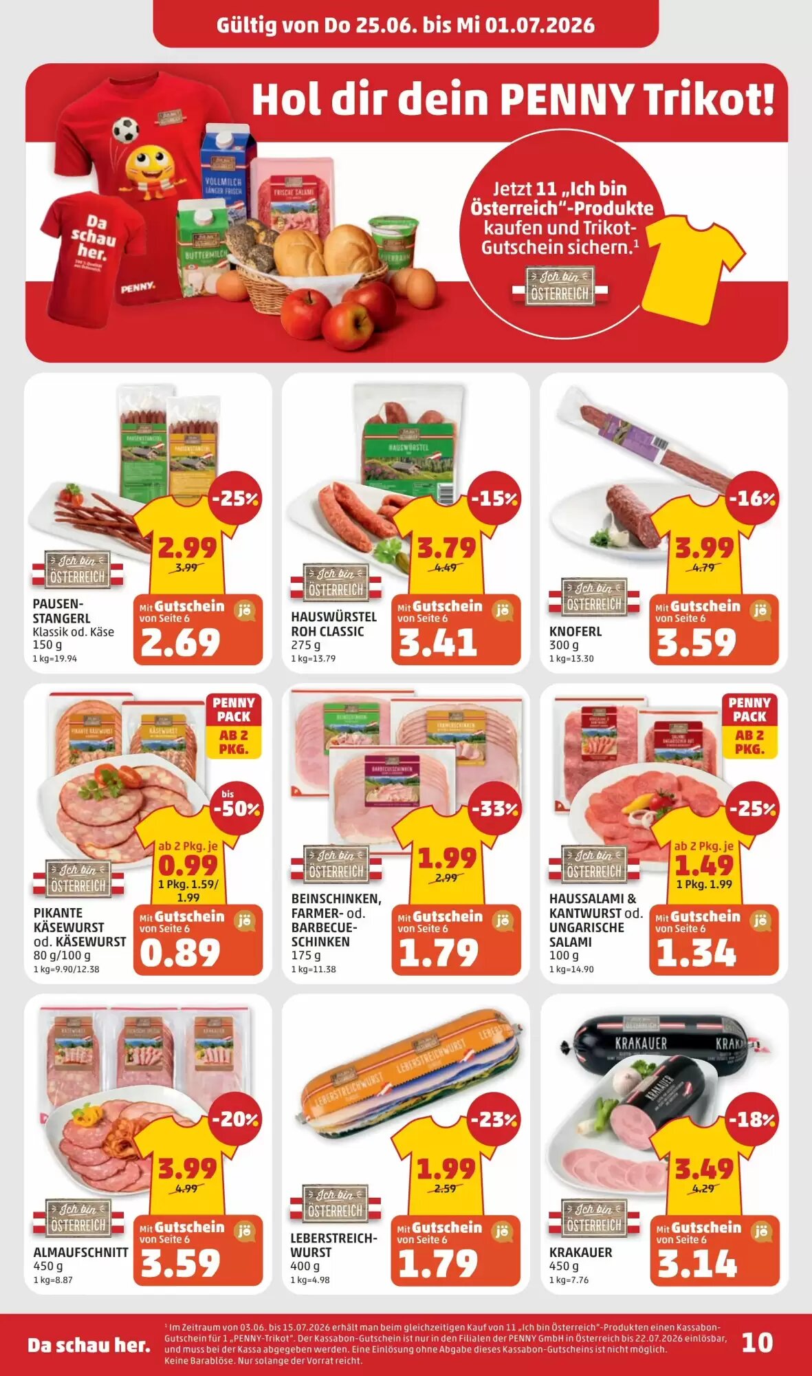 PENNY Flugblatt (ab 25.06.2026) - Angebote und Prospekt - Seite 10