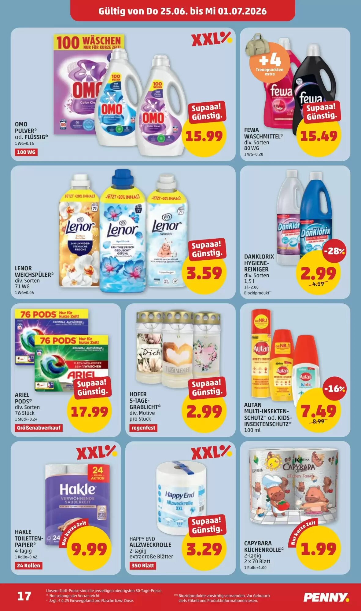 PENNY Flugblatt (ab 25.06.2026) - Angebote und Prospekt - Seite 17