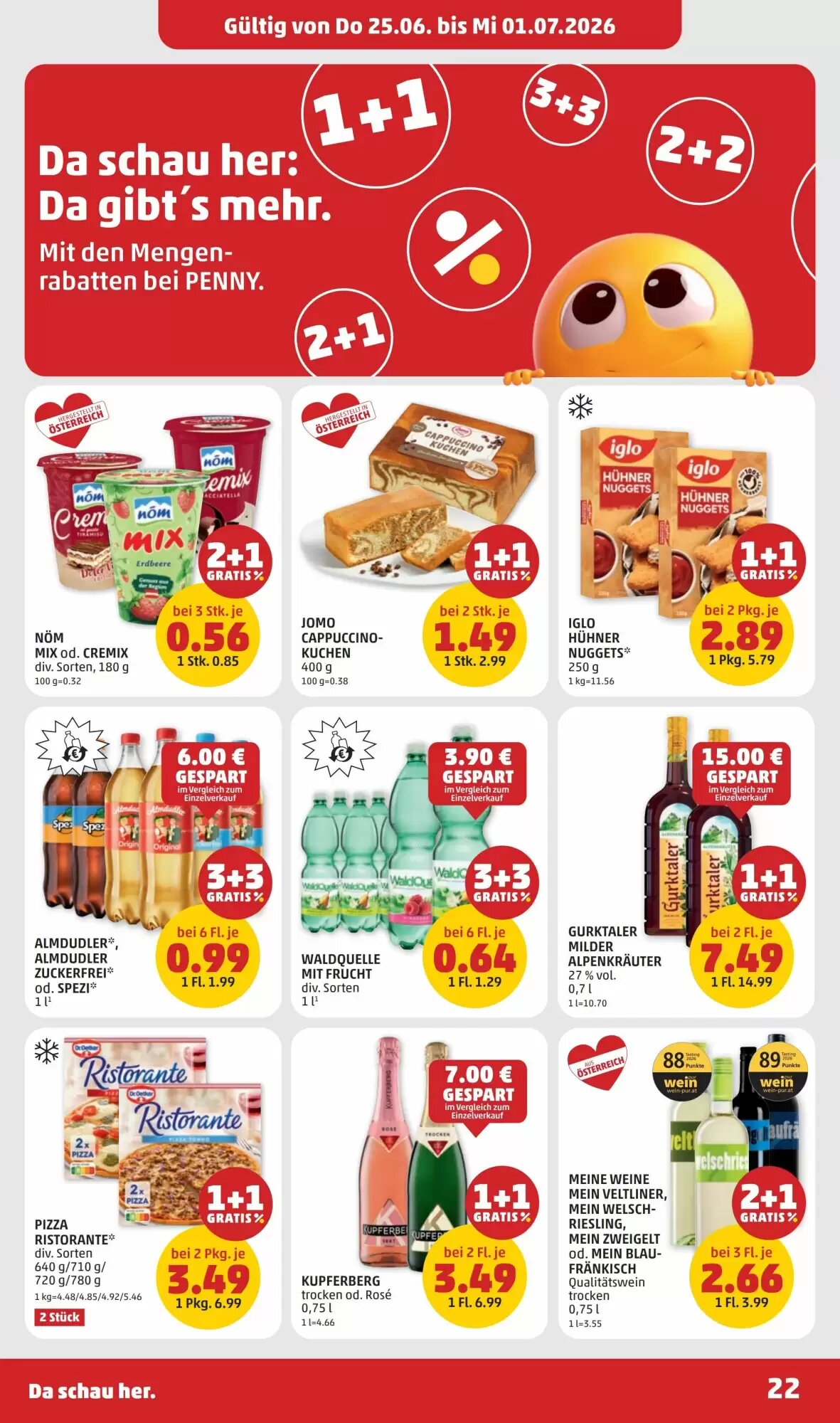 PENNY Flugblatt (ab 25.06.2026) - Angebote und Prospekt - Seite 22