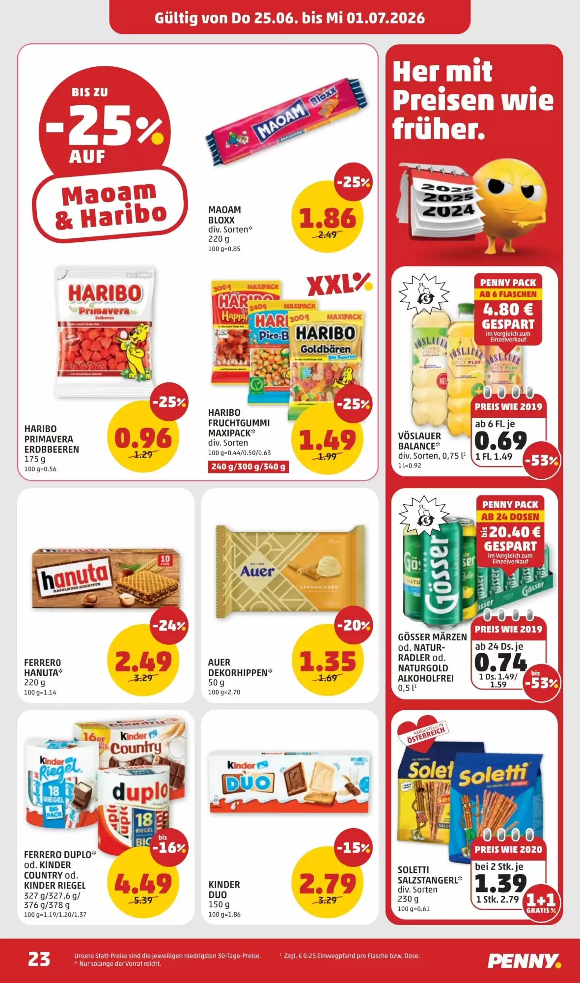 PENNY Flugblatt (ab 25.06.2026) - Angebote und Prospekt - Seite 23