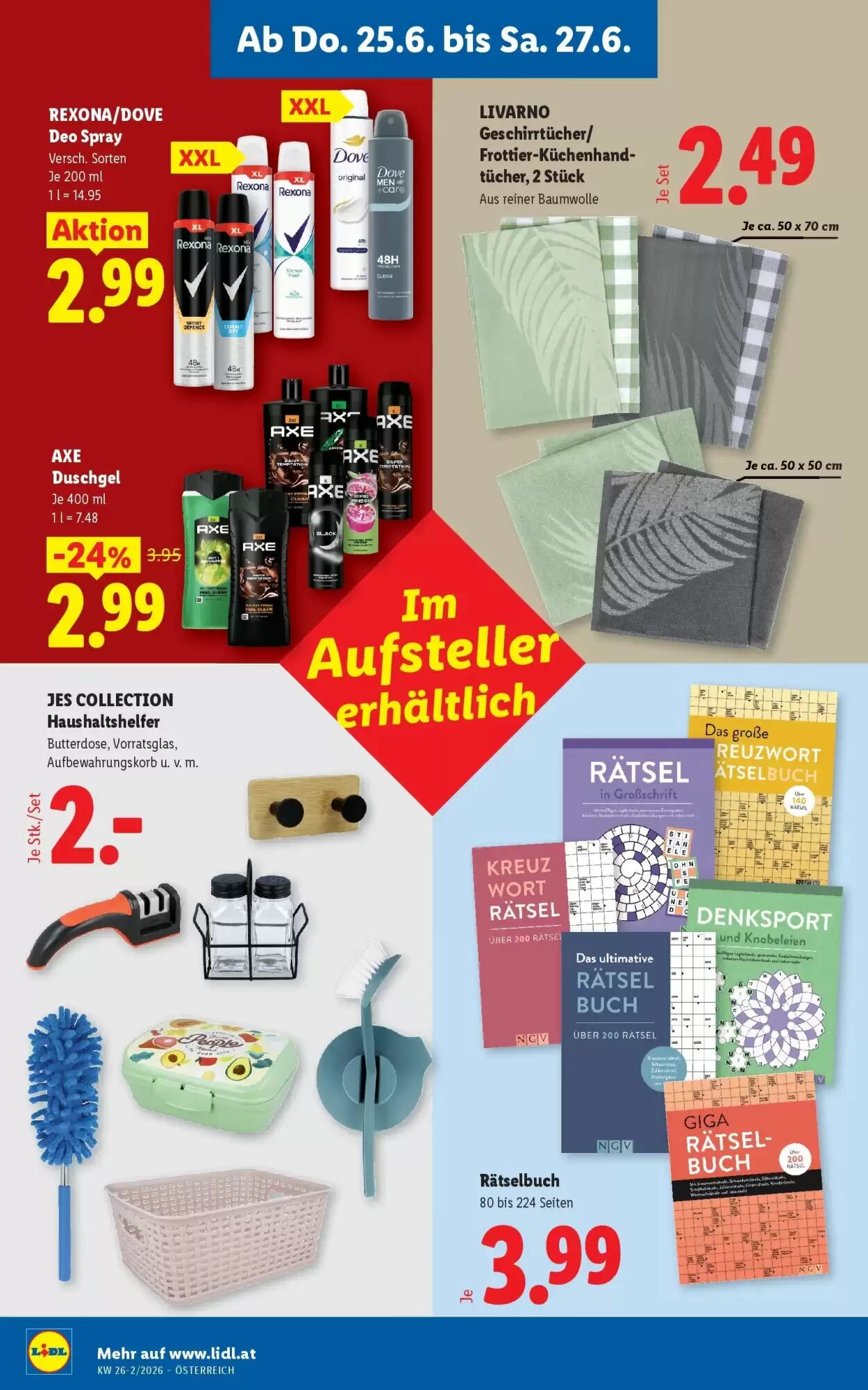 Lidl Flugblatt (ab 25.06.2026) - Angebote und Prospekt - Seite 26
