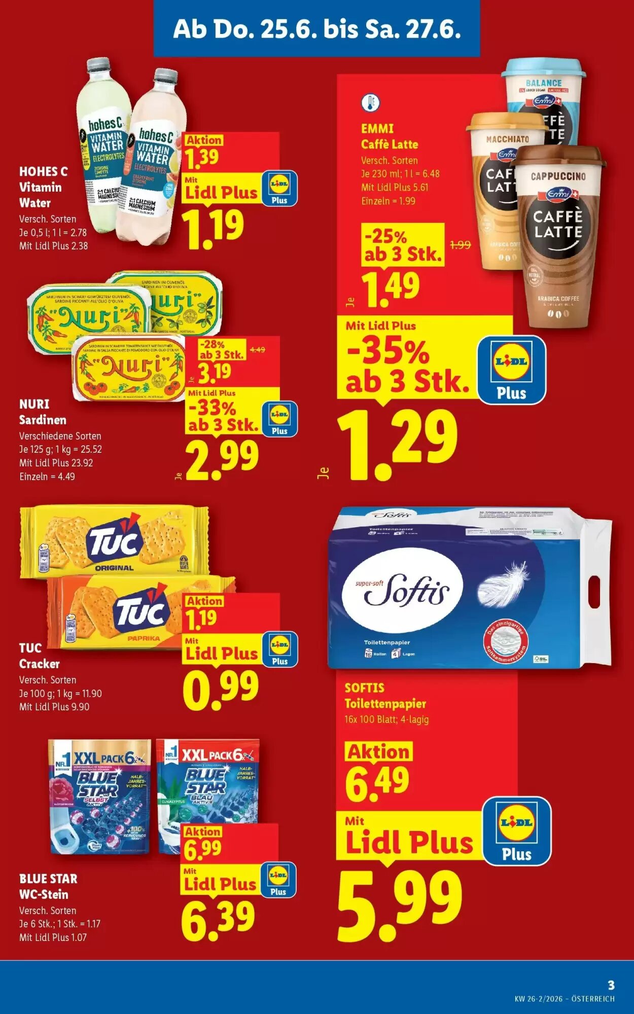 Lidl Flugblatt (ab 25.06.2026) - Angebote und Prospekt - Seite 3