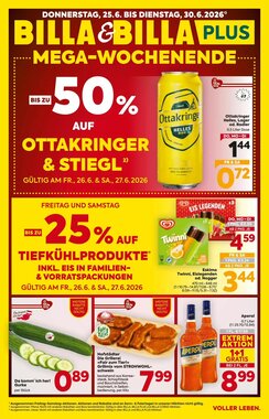 Billa Flugblatt (ab 25.06.2026) - Angebote und Prospekt