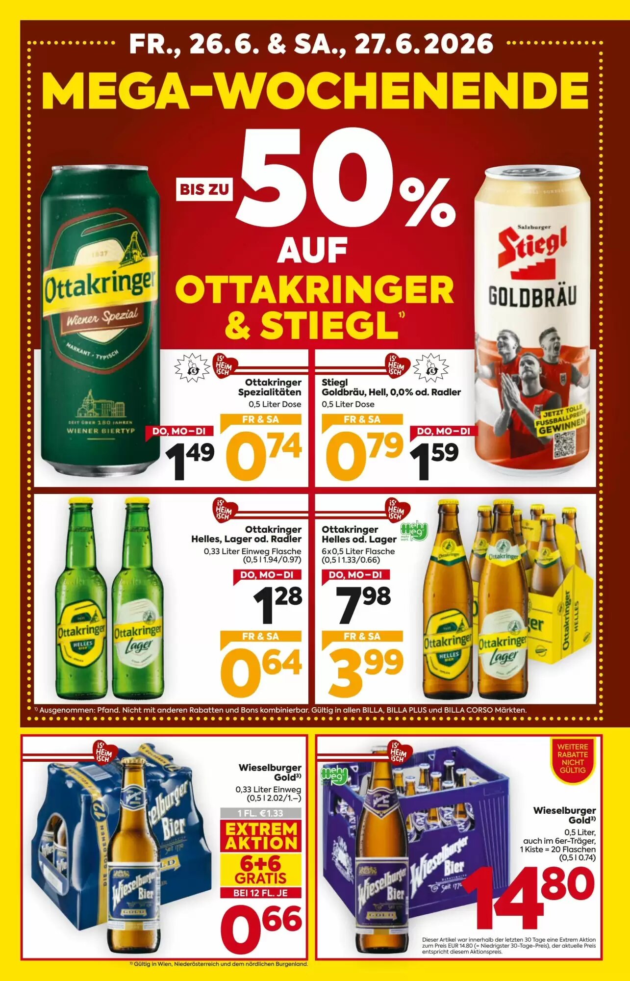 Billa Flugblatt (ab 25.06.2026) - Angebote und Prospekt - Seite 2