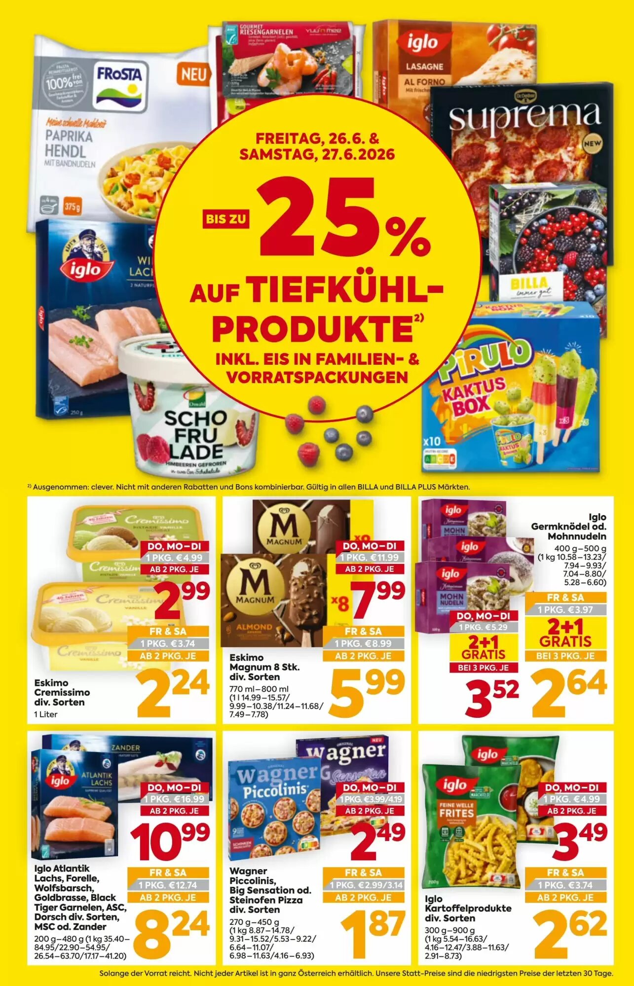 Billa Flugblatt (ab 25.06.2026) - Angebote und Prospekt - Seite 3