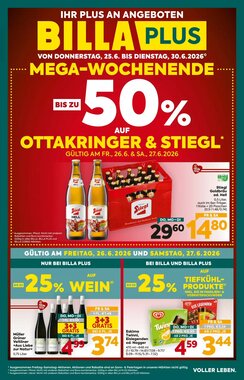 Billa Flugblatt (ab 25.06.2026) - Angebote und Prospekt