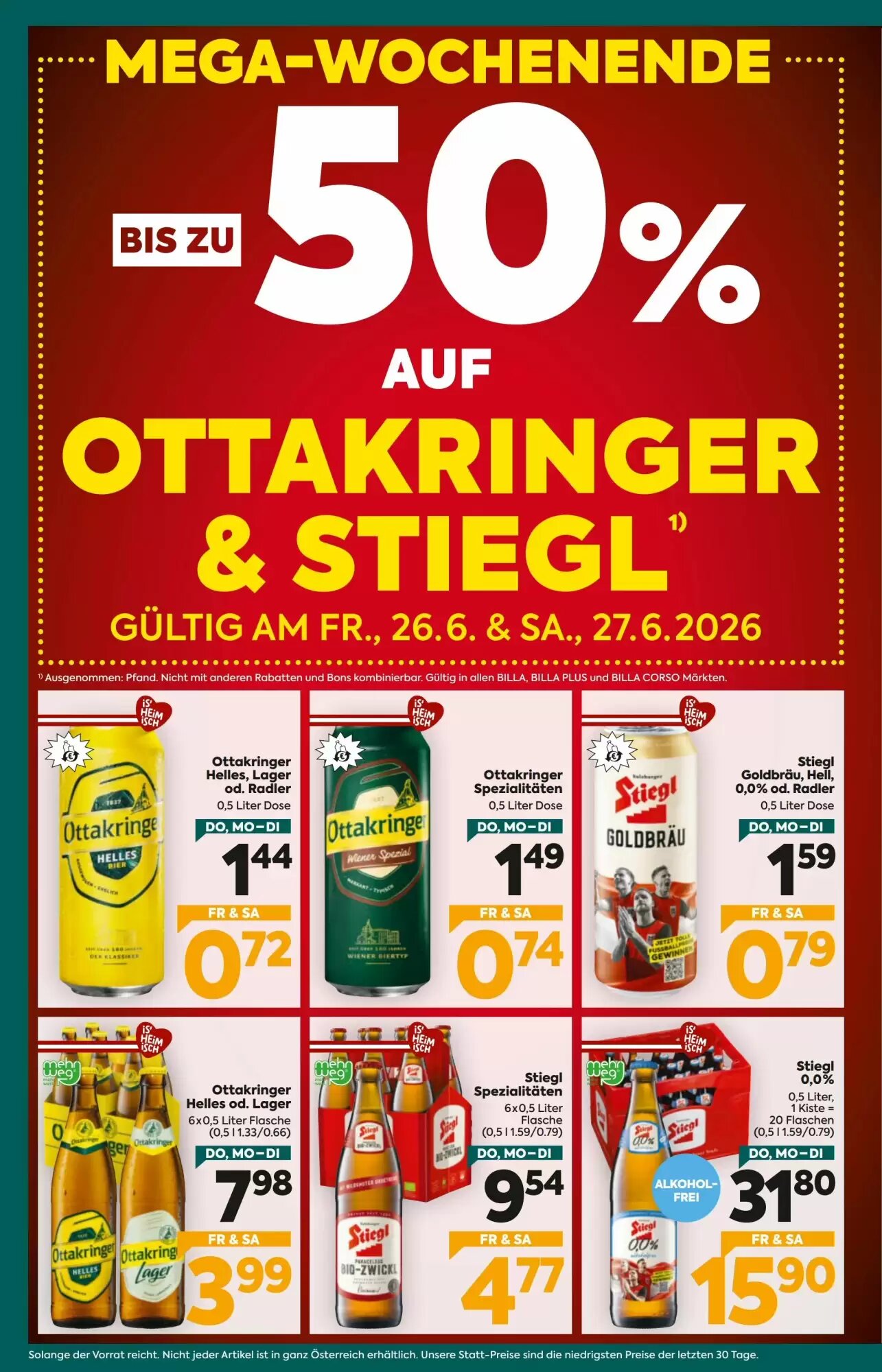 Billa Flugblatt (ab 25.06.2026) - Angebote und Prospekt - Seite 2