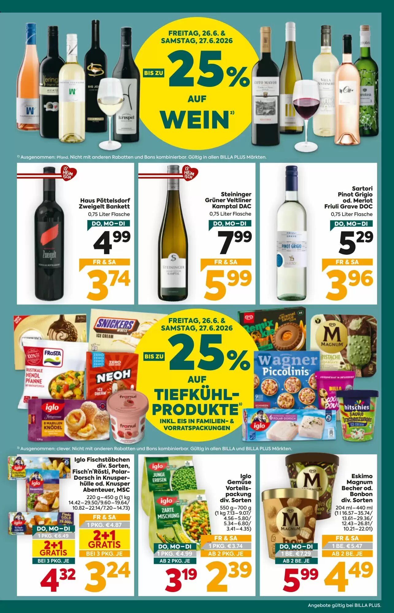 Billa Flugblatt (ab 25.06.2026) - Angebote und Prospekt - Seite 3
